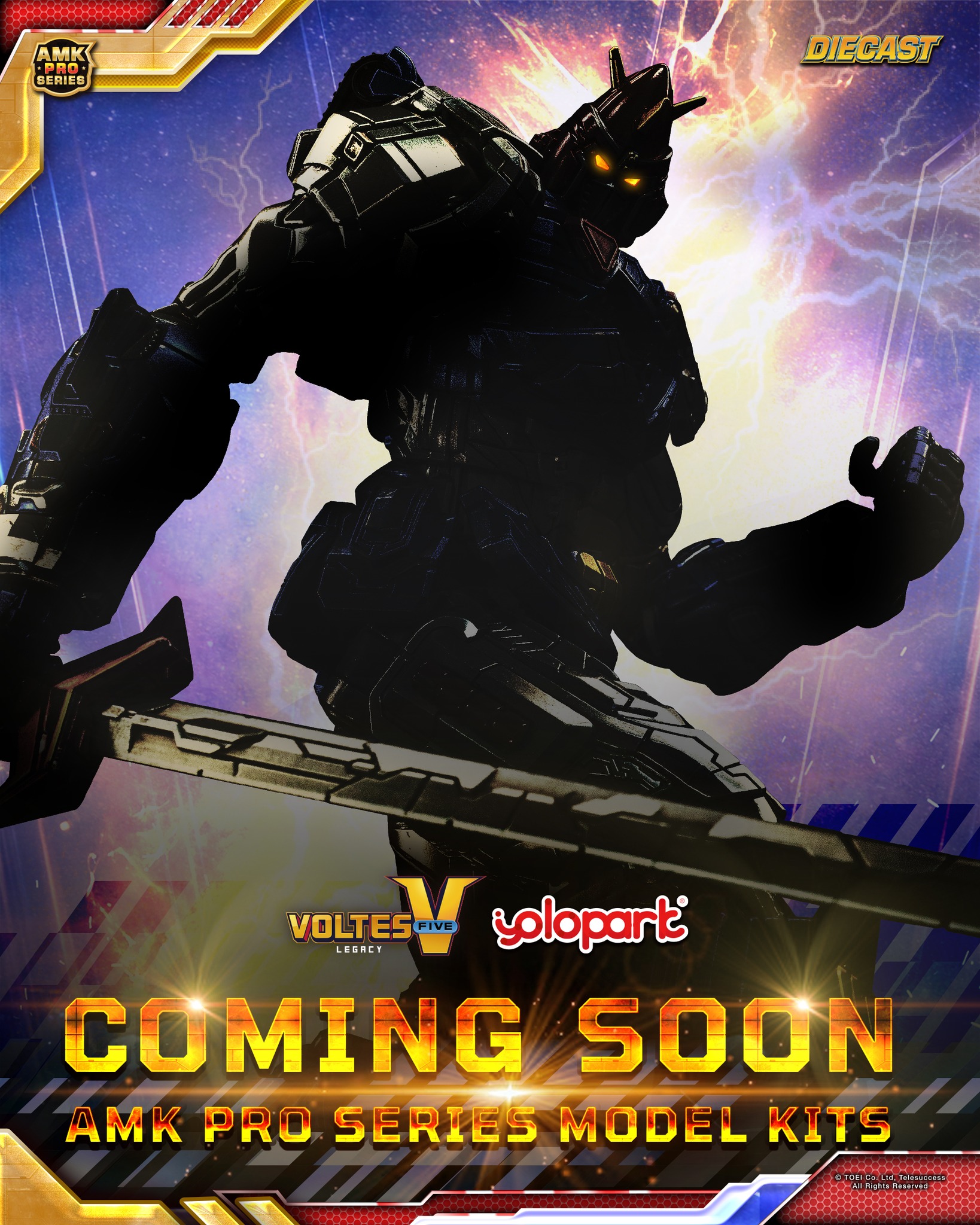 Voltes V! “ The legendary super robot has awakened. Link: https 