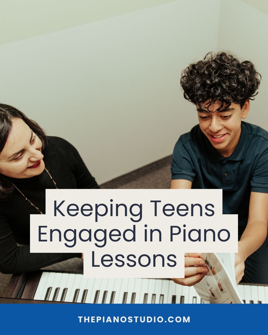 🎹 Teens and piano lessons: challenge or... - The Piano Studio | Facebook