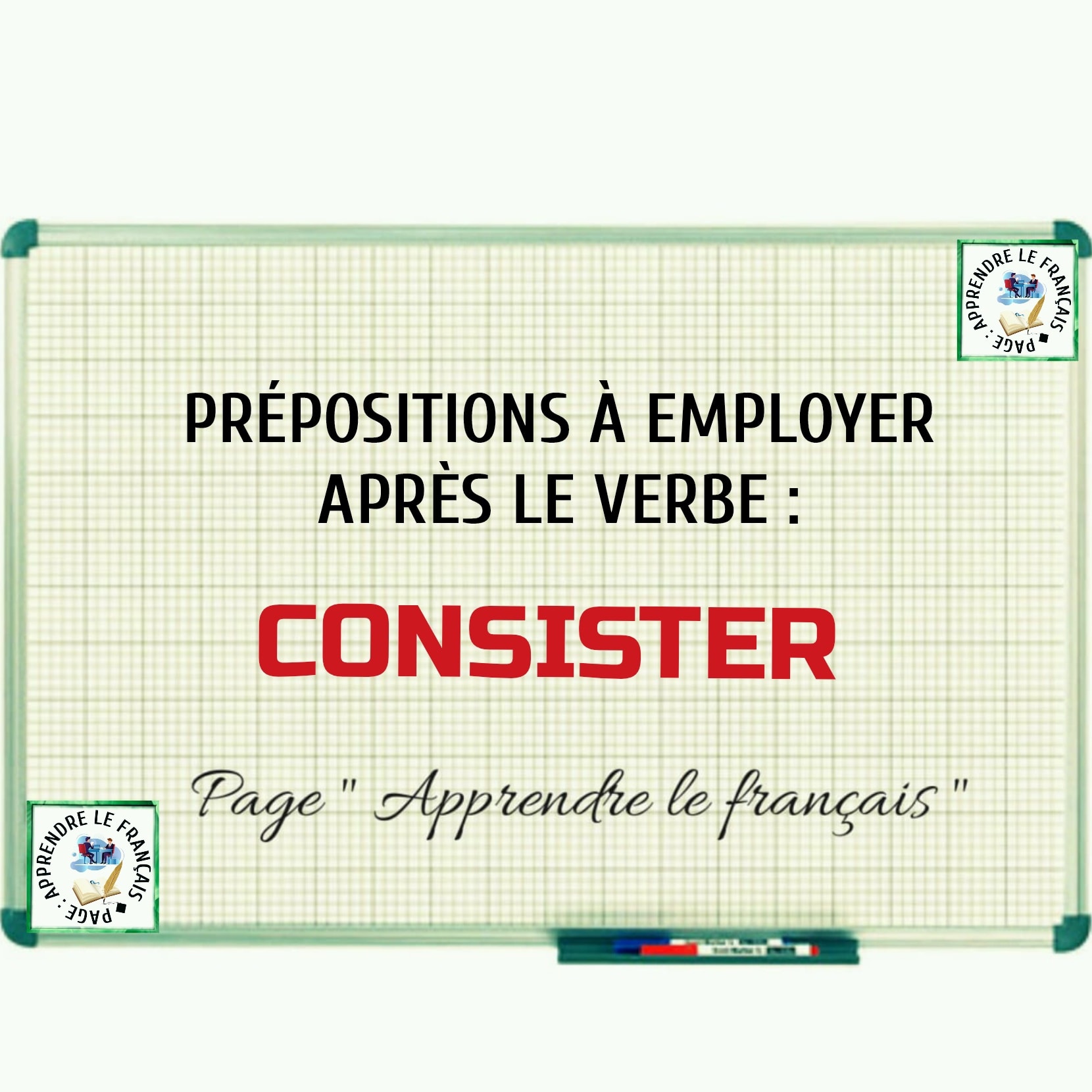Prépositions à employer après le... - APPRENDRE LE FRANÇAIS | Facebook