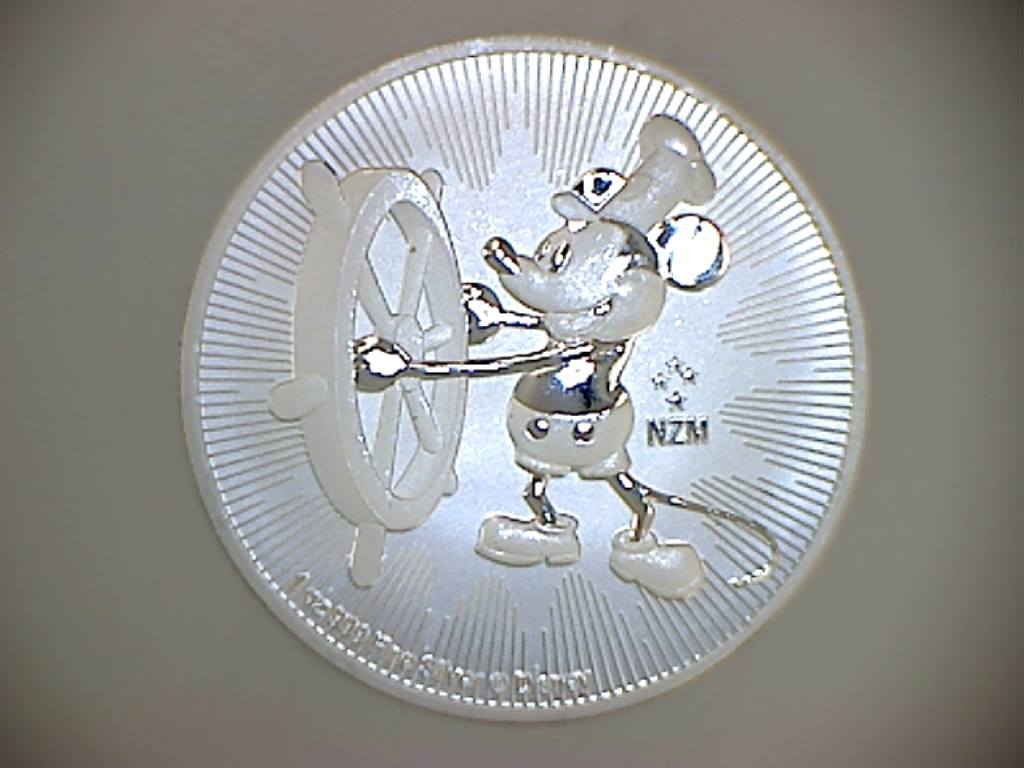 Rare Disney Mickey Mouse 60th anniversary commemorative coin set