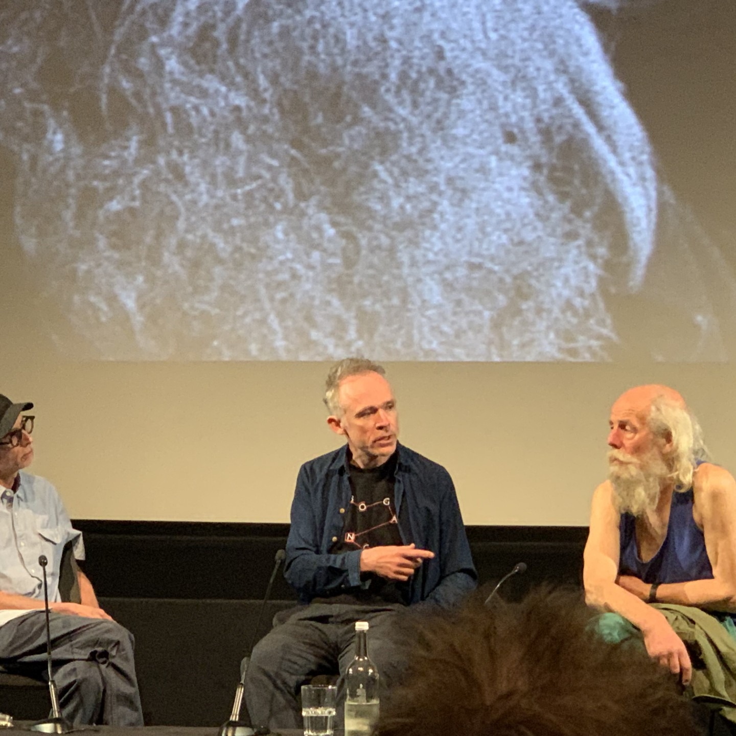 New - Ben Rivers and Jake Williams with host Jason Wood at the Q&A ...