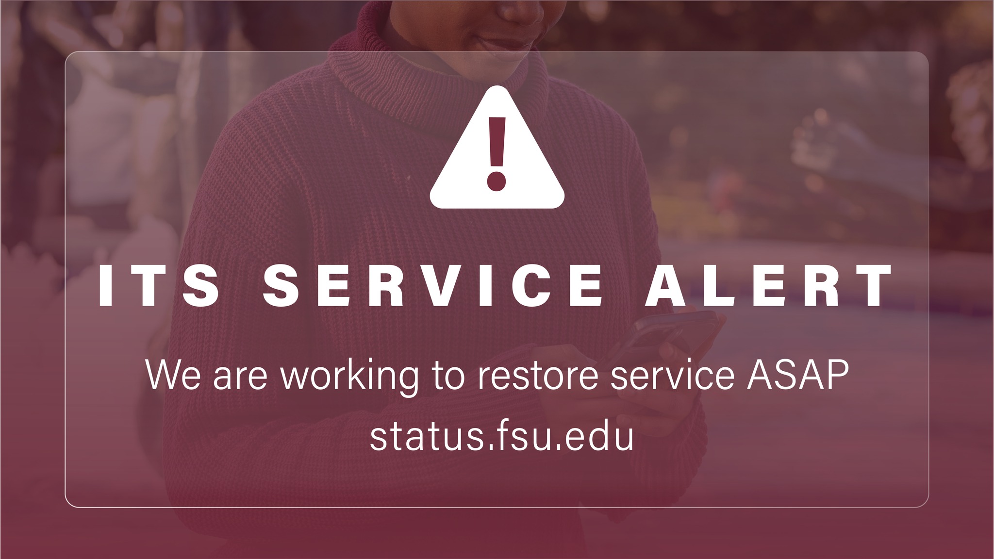 FSU - Heads up, Noles! FSU is currently experiencing sporadic internet ...