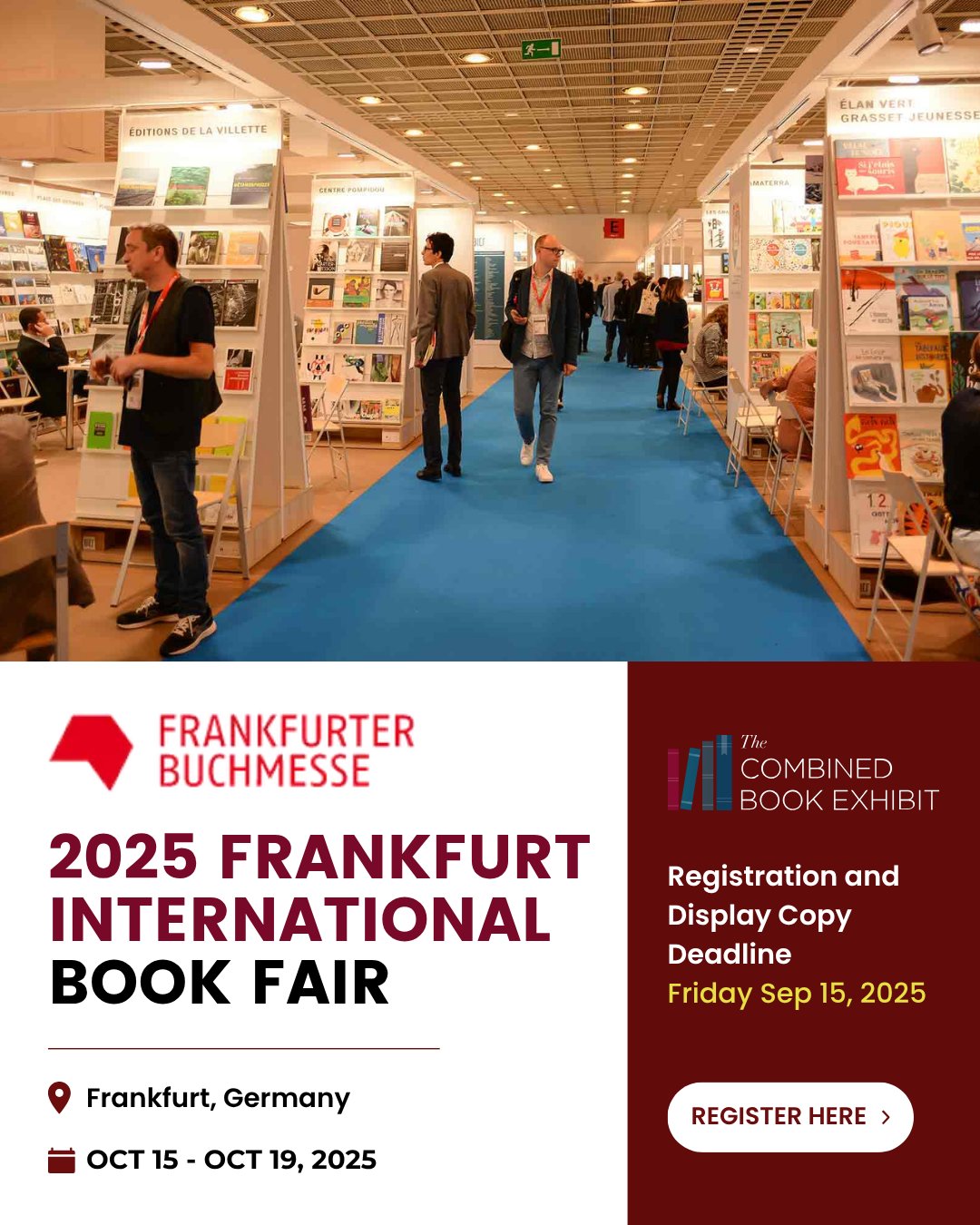 The Combined - The 2025 Frankfurt International Book Fair is coming up ...