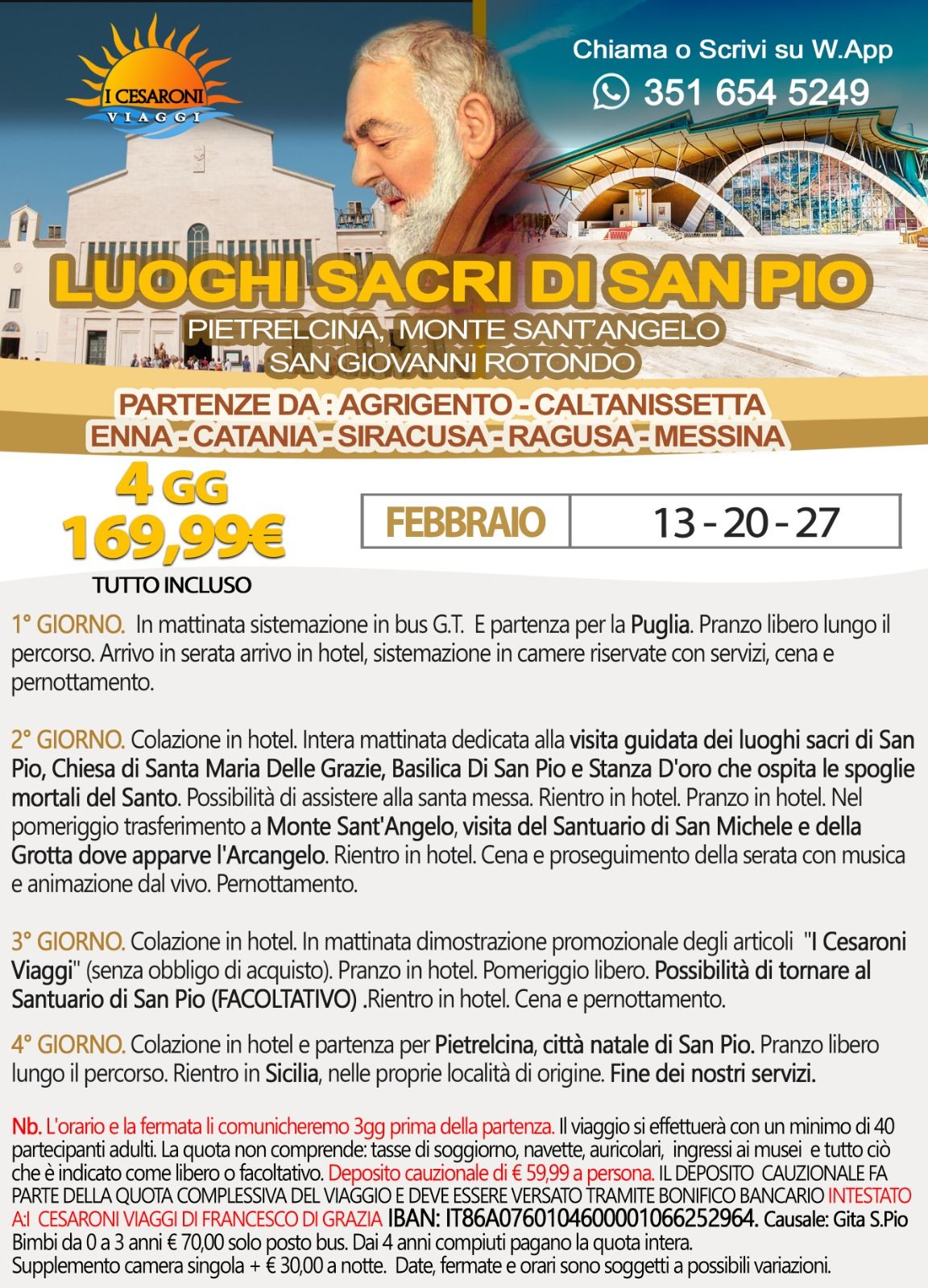 I Cesaroni - 🙏 LUOGHI SACRI DI SAN PIO ️ Visita i luoghi dove San Pio ...