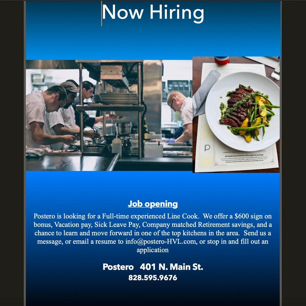 Postero | Hendersonville NC