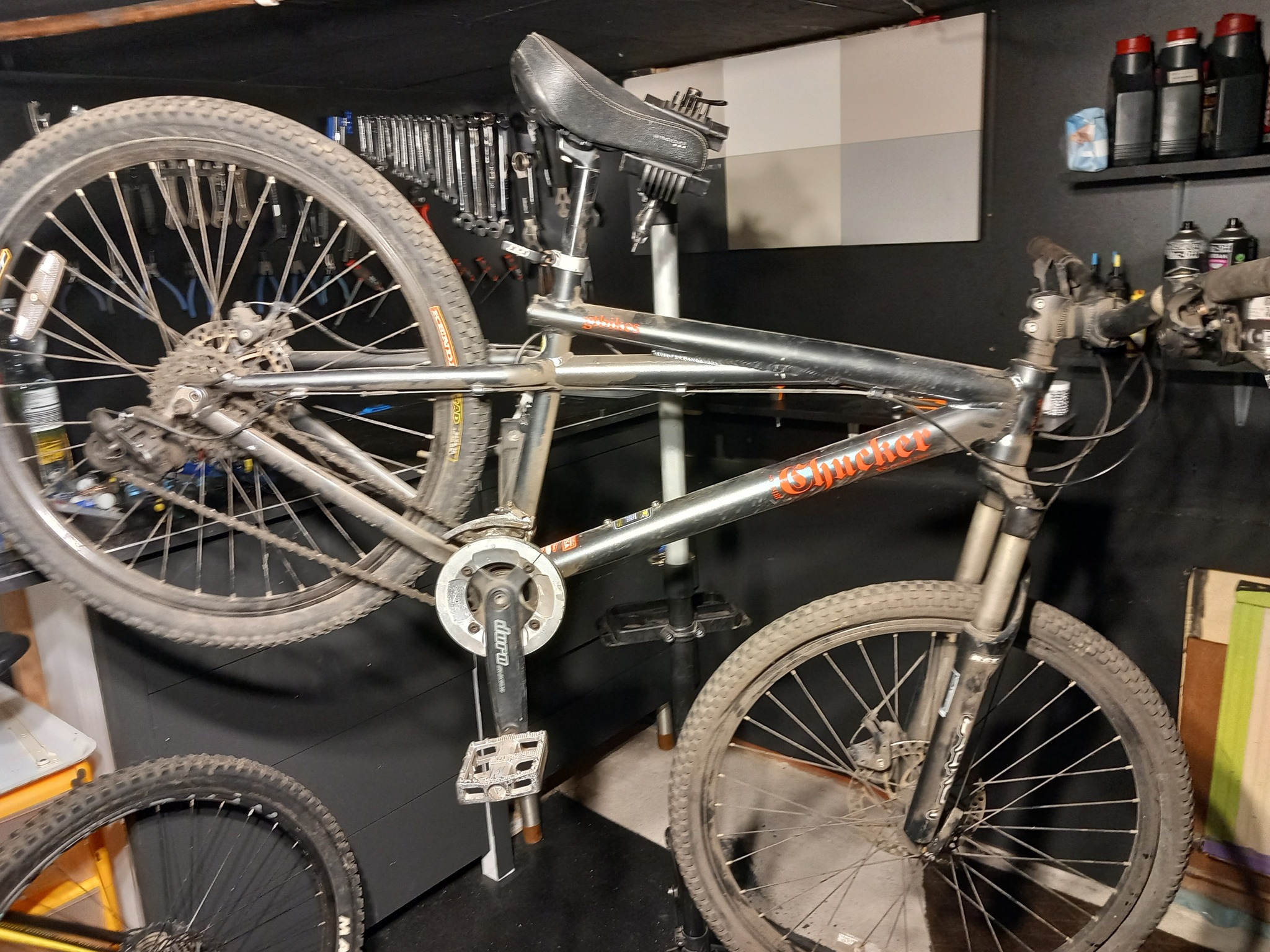 I recently had the pleasure of working on a classic mountain bike