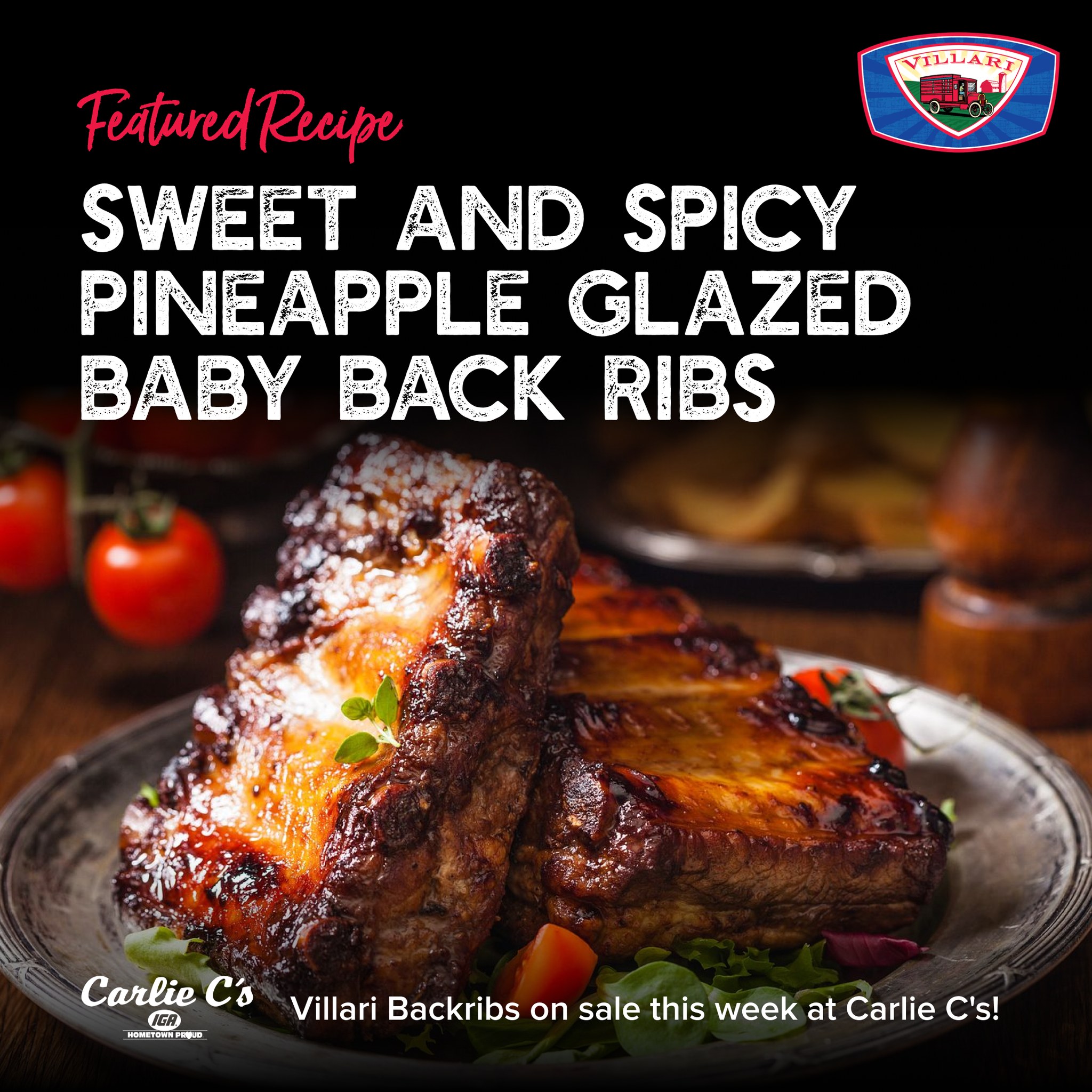 Villari - Get ready to turn up the flavor—Back Ribs are on sale now at ...