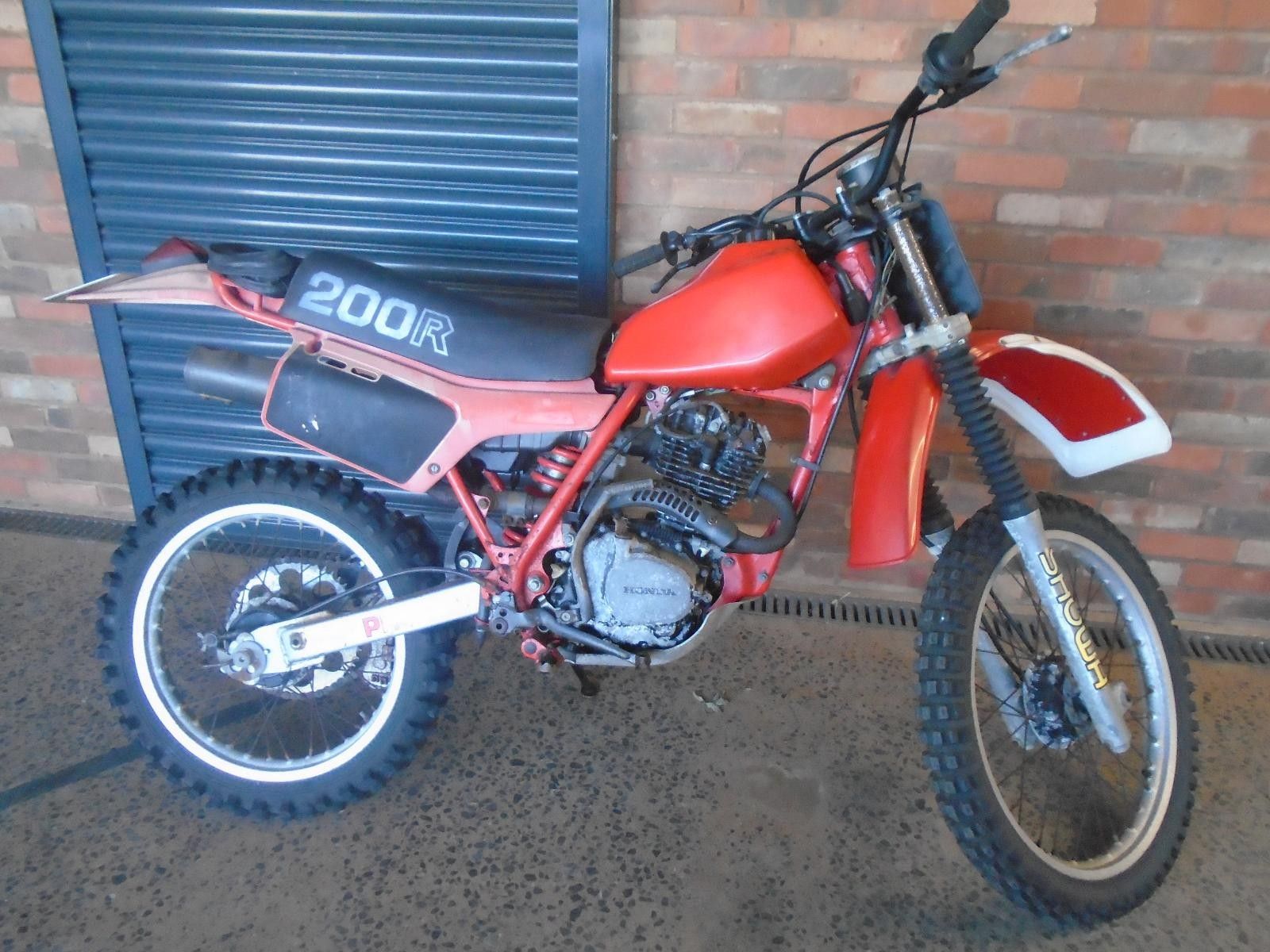 Check out this vintage 1981 Honda XR200R, a genuine unrestored gem