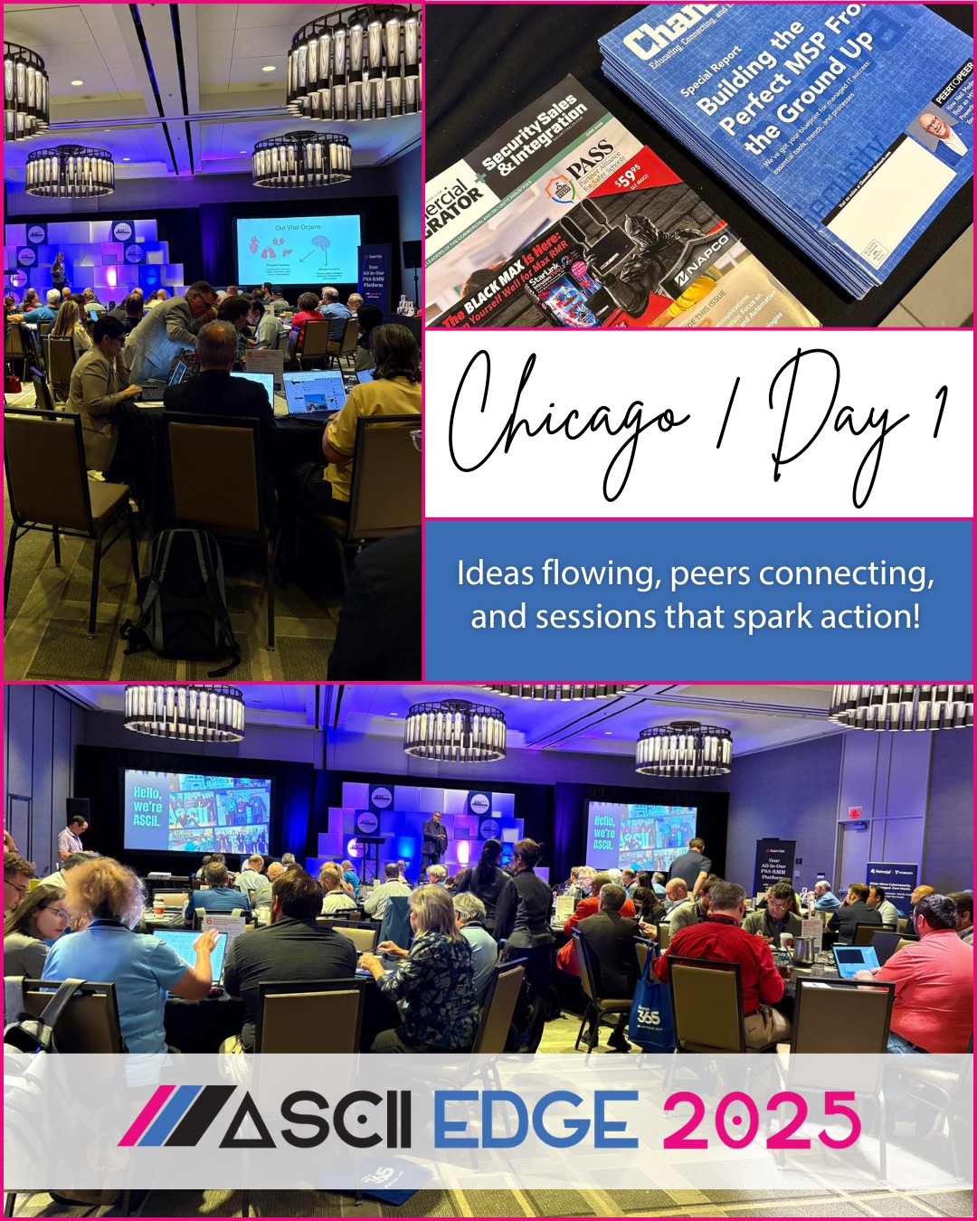The ASCII - #ASCIIEDGE 2025 is underway in #Chicago! Day 1 kicked off ...
