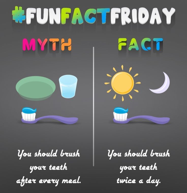 Runaway - 🦷 Fun Fact Friday! 🪥Did you know brushing your teeth twice a ...