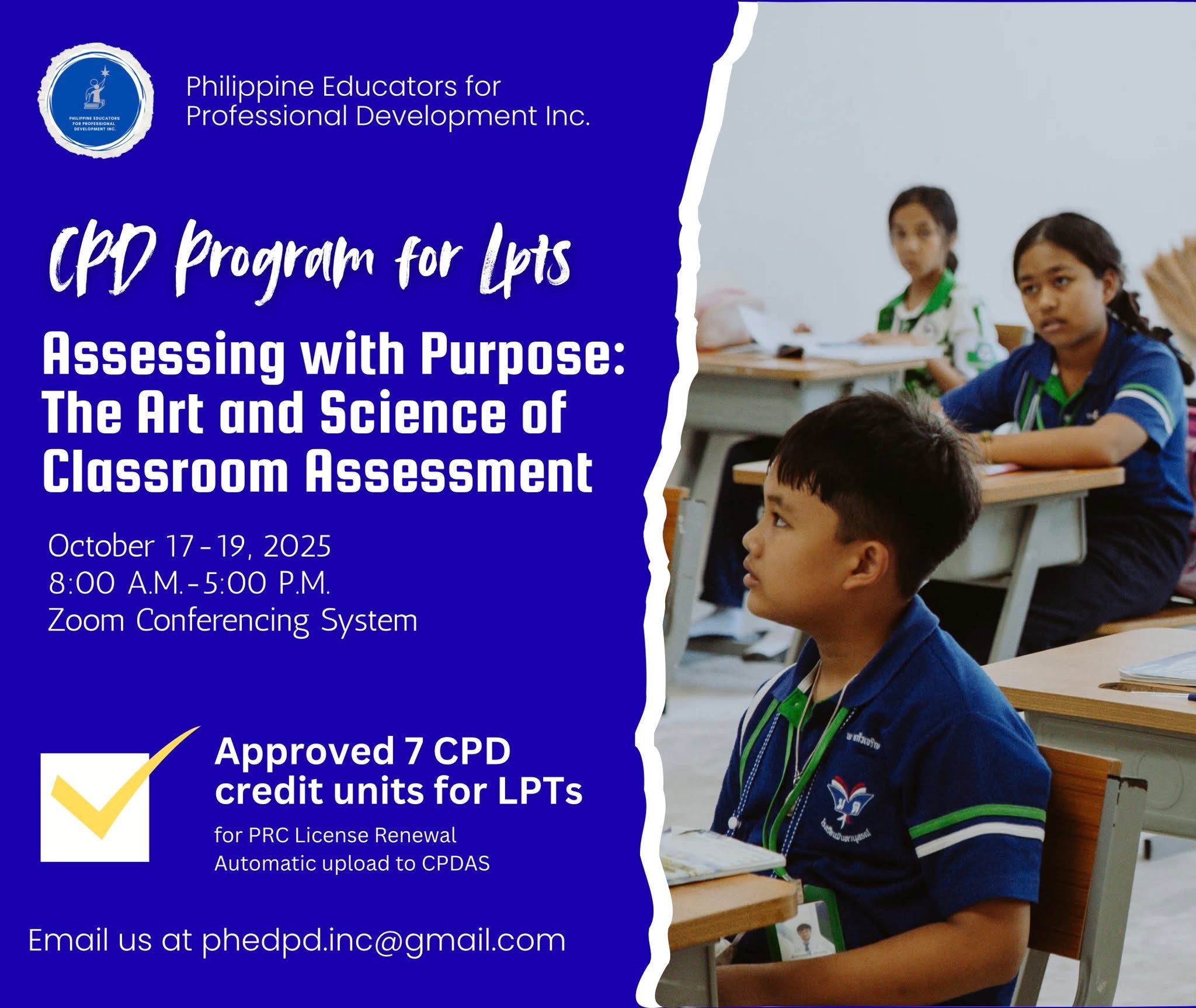 Last ONLINE CPD training for 2025 with letter from DepEd Central Office ...