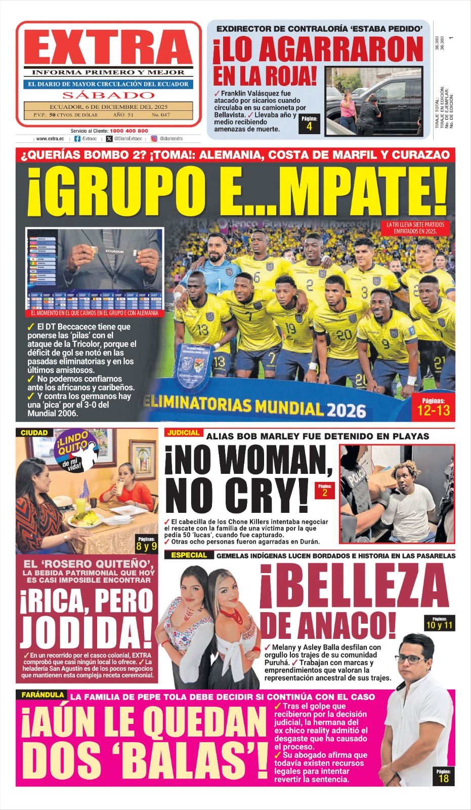 Diario - ☀️ ¡Buen día! Les compartimos la #PortadaEXTRA de este sábado ...