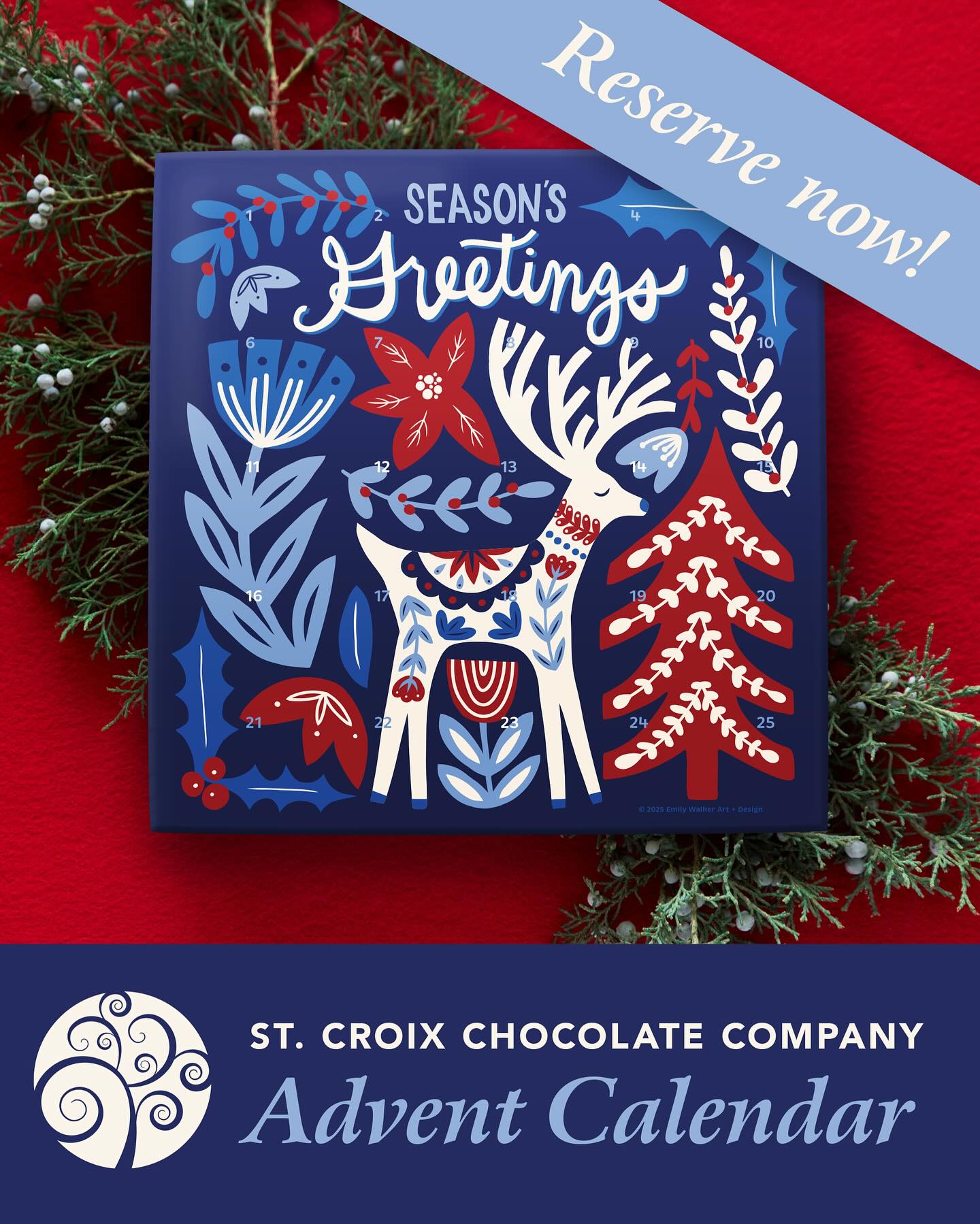 Did you reserve your 2025 Advent... - St. Croix Chocolate Co. | Facebook