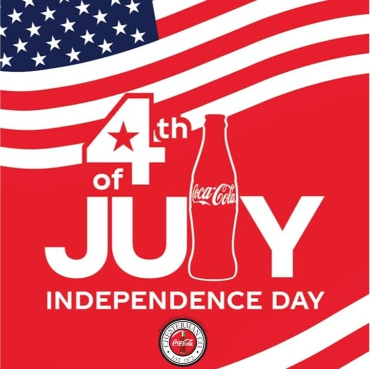 Happy 4th of July from your... - Chesterman Co. Coca-Cola | Facebook
