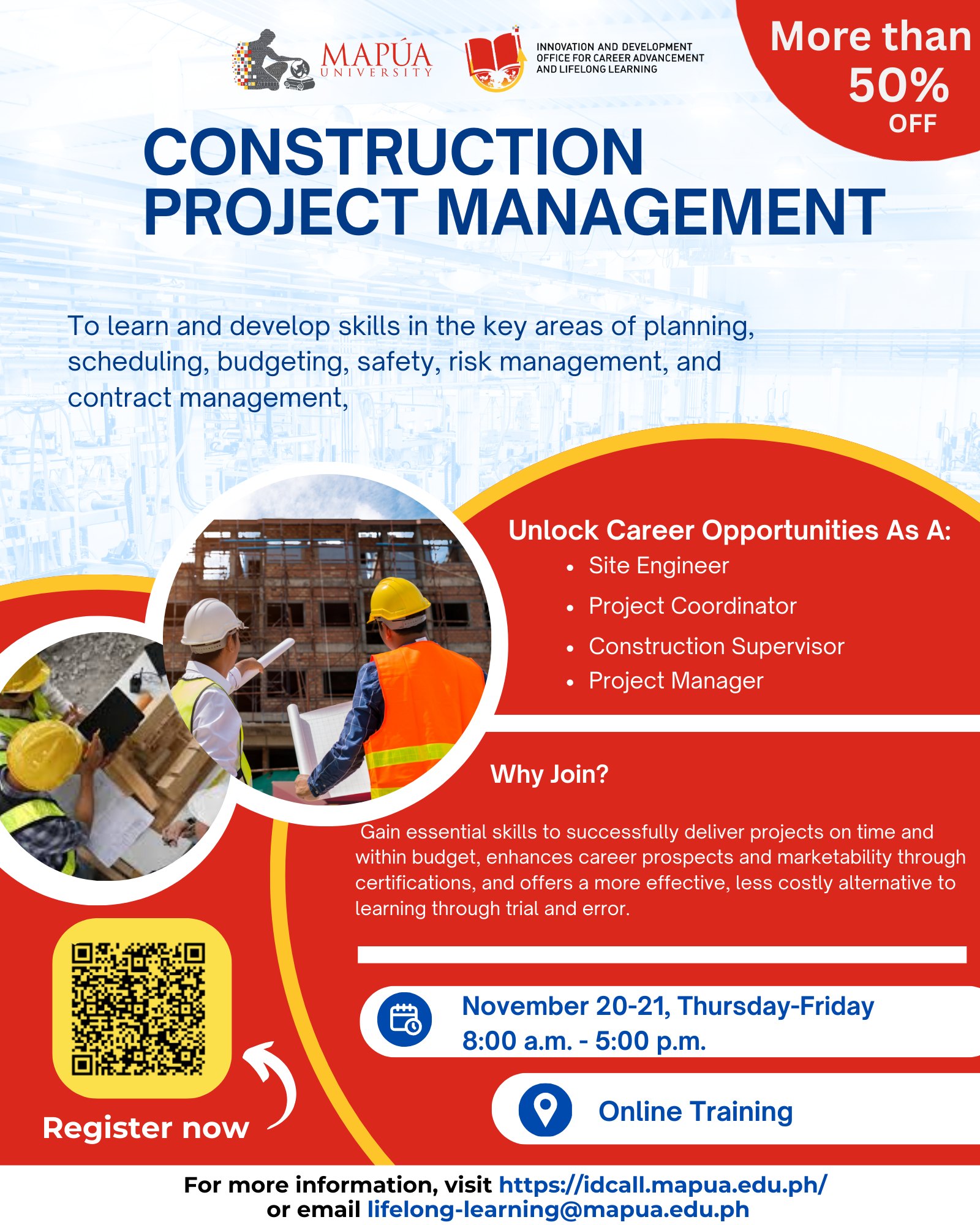 Mapua - From Site to Success: Master Construction Project Management ...