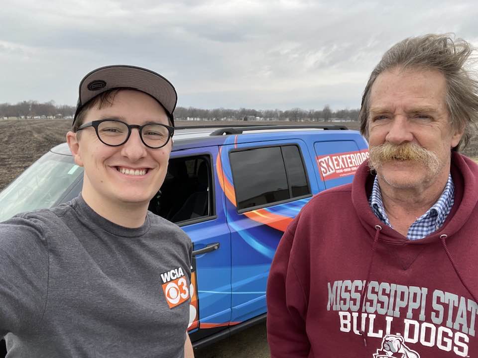 Meteorologist Jacob Dickey... - Meteorologist Jacob Dickey