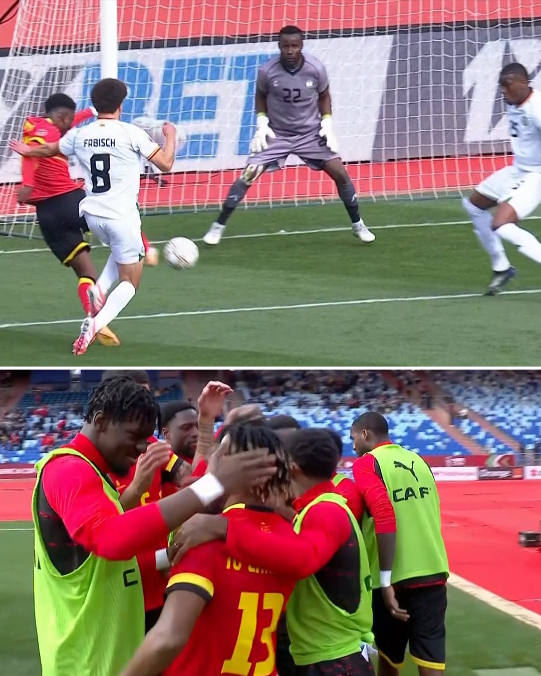 After Foot RMC - 🔥 L'Angola ouvre le score grâce à ce but... | Facebook