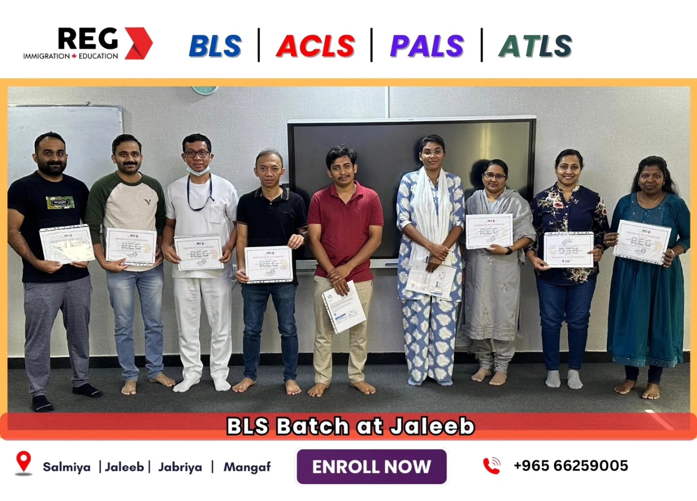 REG - 🚑 Jaleeb’s newest heroes are officially BLS... | Facebook