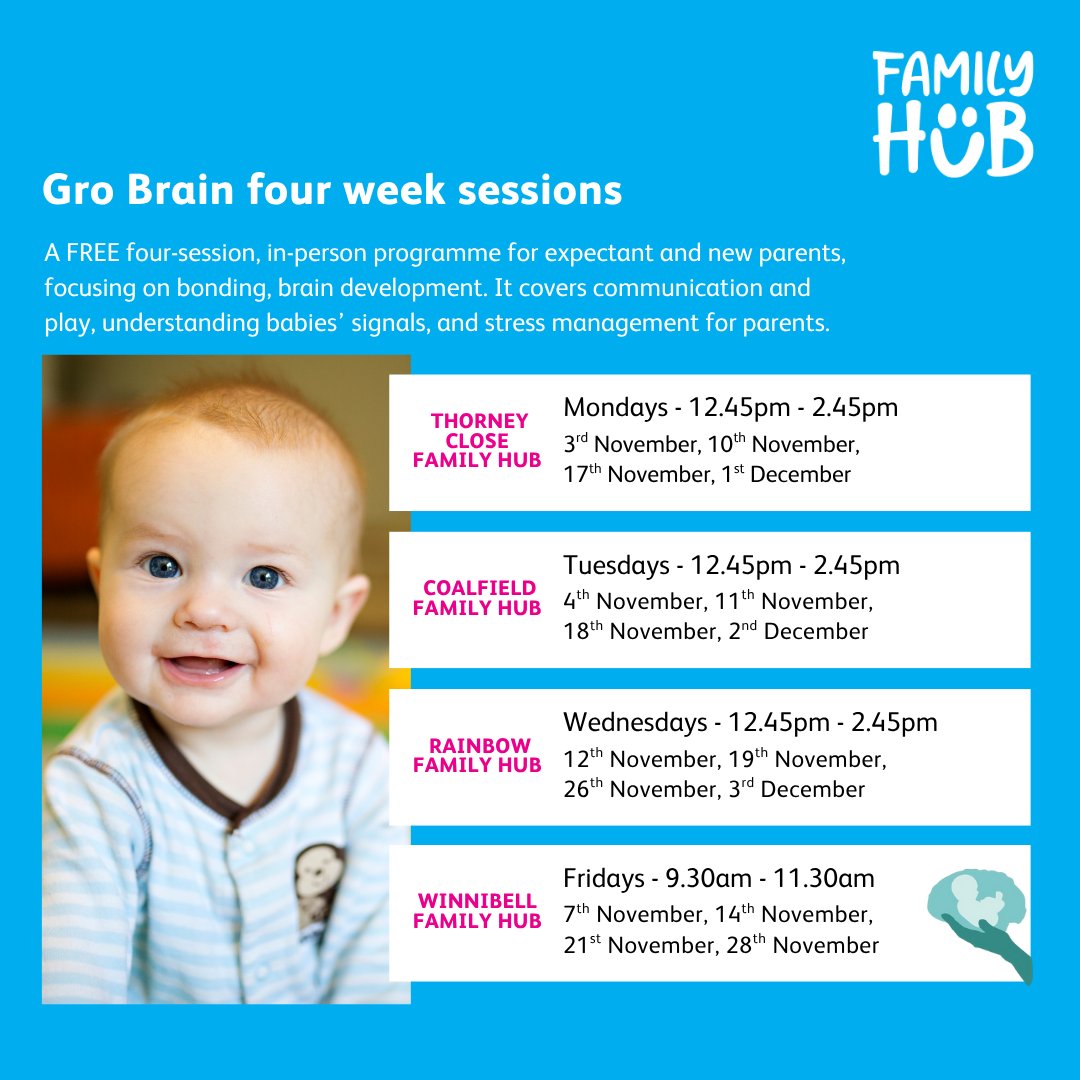FREE Gro Brain Baby Course Starts... - Together for Children | Facebook