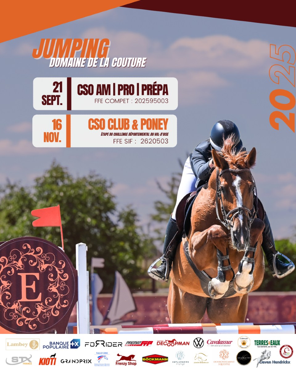 Domaine - 🏆 JUMPING 2025 — Domaine de la Couture 🏆 📣 À vos agendas ...