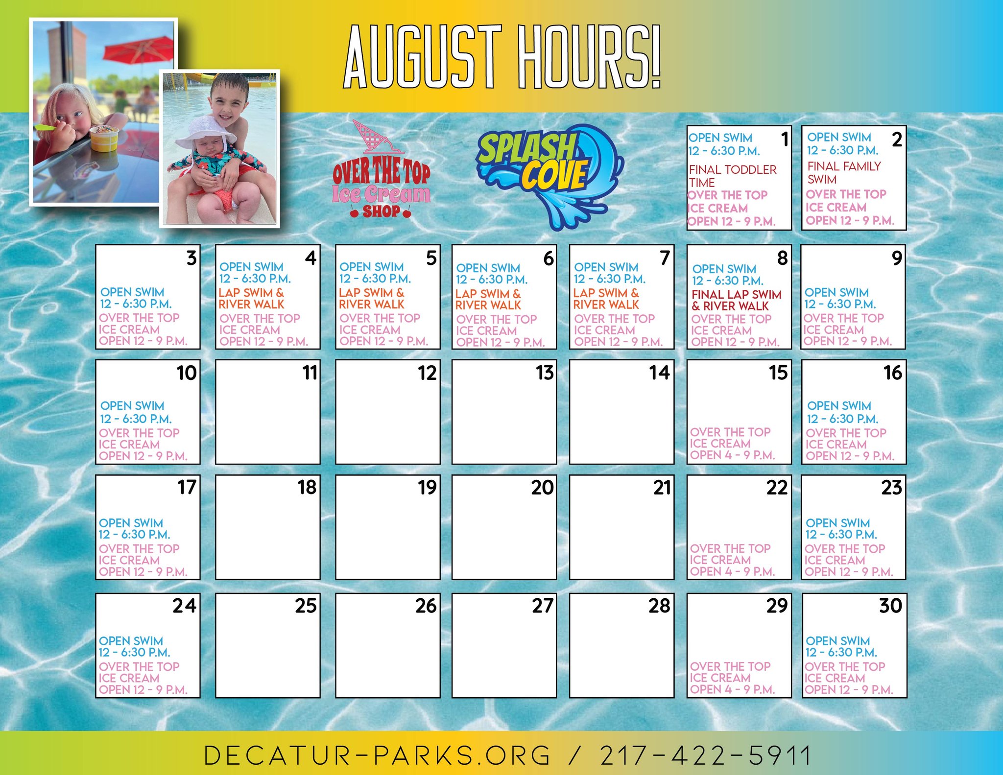 Splash Cove | Decatur IL