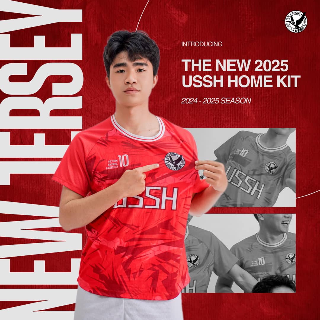 🔥FC USSH CÔNG BỐ ÁO ĐẤU MÙA 2025🔥 🔹Nhân dịp kỷ niệm 10 năm thành lập ...