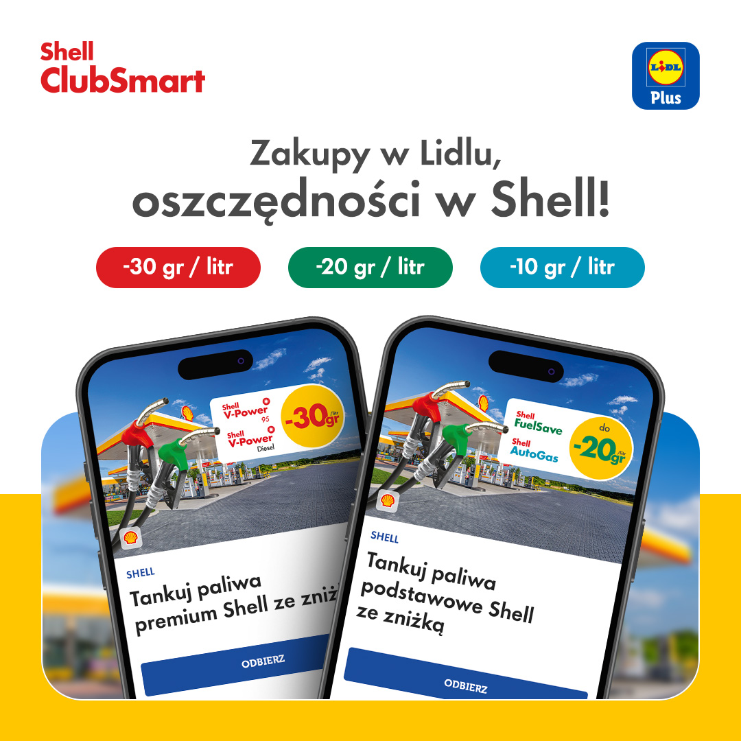 Shell - Łączymy siły z @Lidl Polska, aby Twoje codzienne... | Facebook