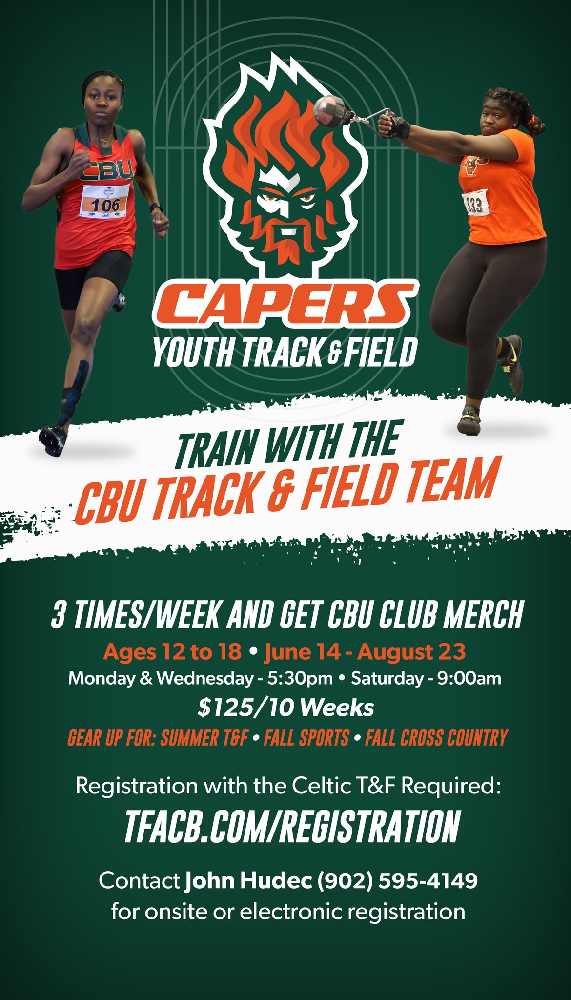 Cape Breton University Track and Field Club | Sydney NS