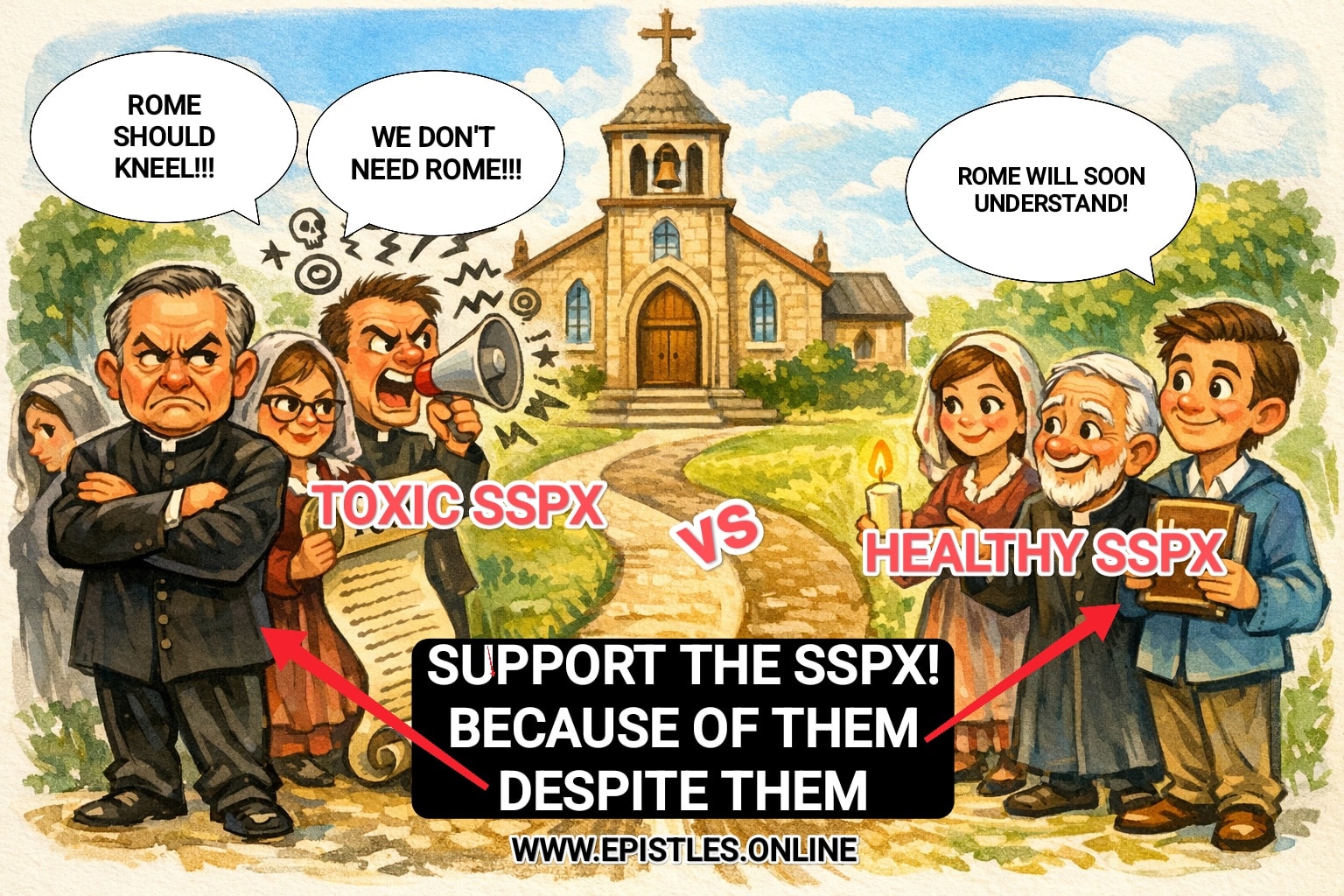 The Tridentineers - AS TRAD-MINDED CATHOLICS, despite the toxic ...