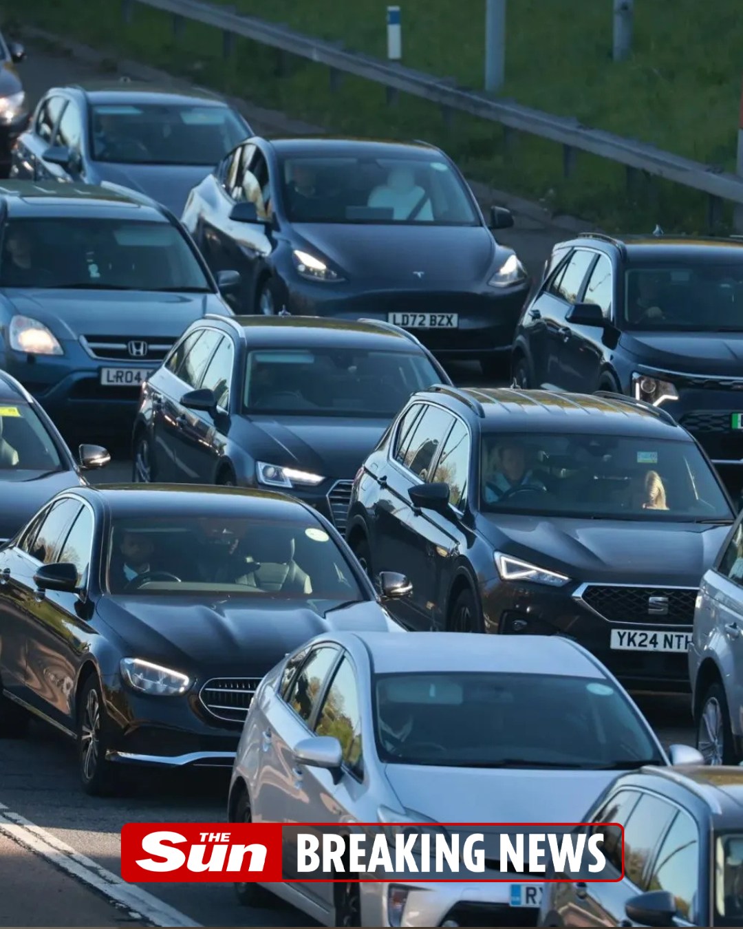 The Sun - Major motorway closed after horror crash as... | Facebook