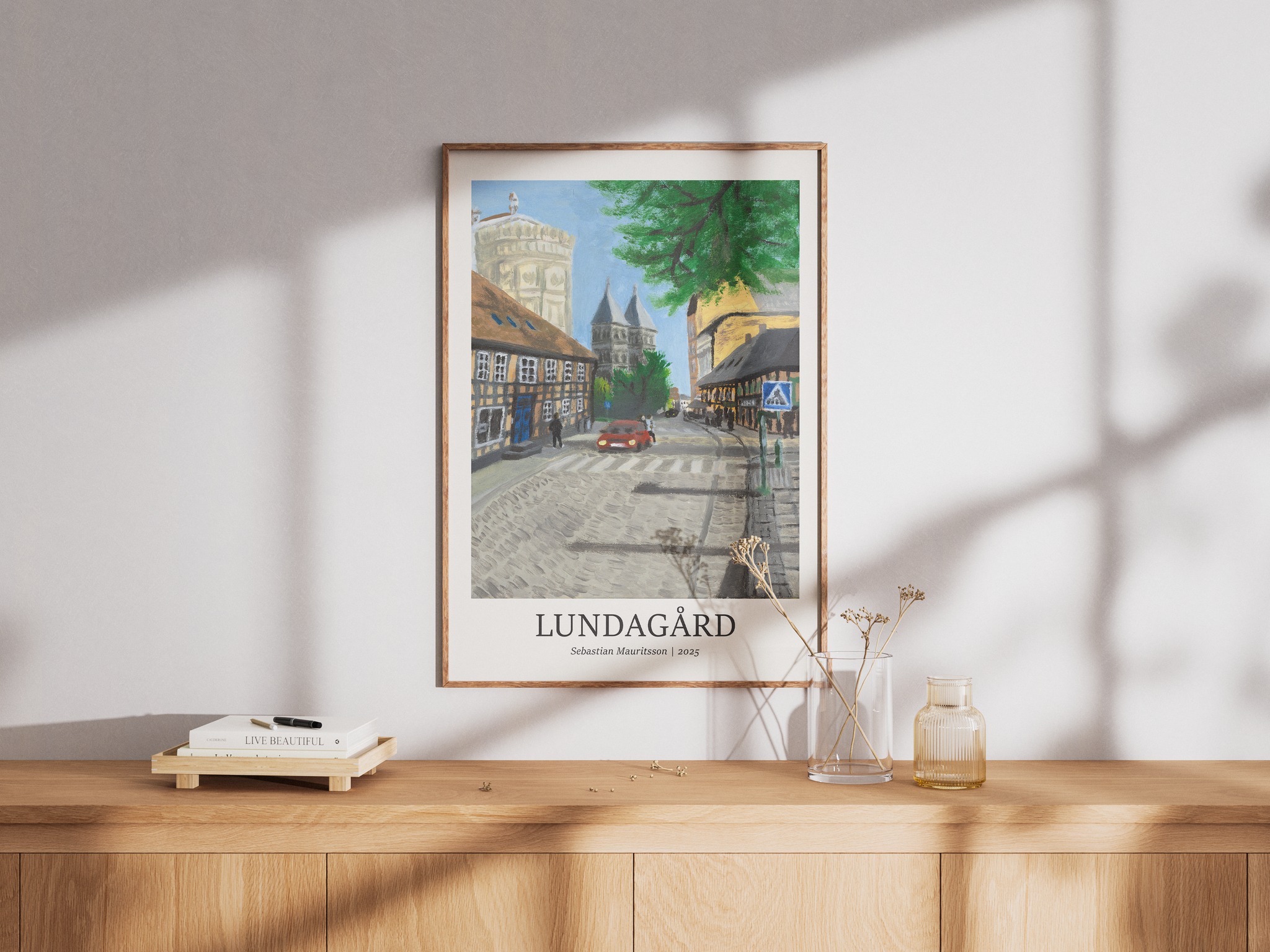 Artposter ''Lundagård'' - Posters, Prints & Paintings - Staffanstorp ...
