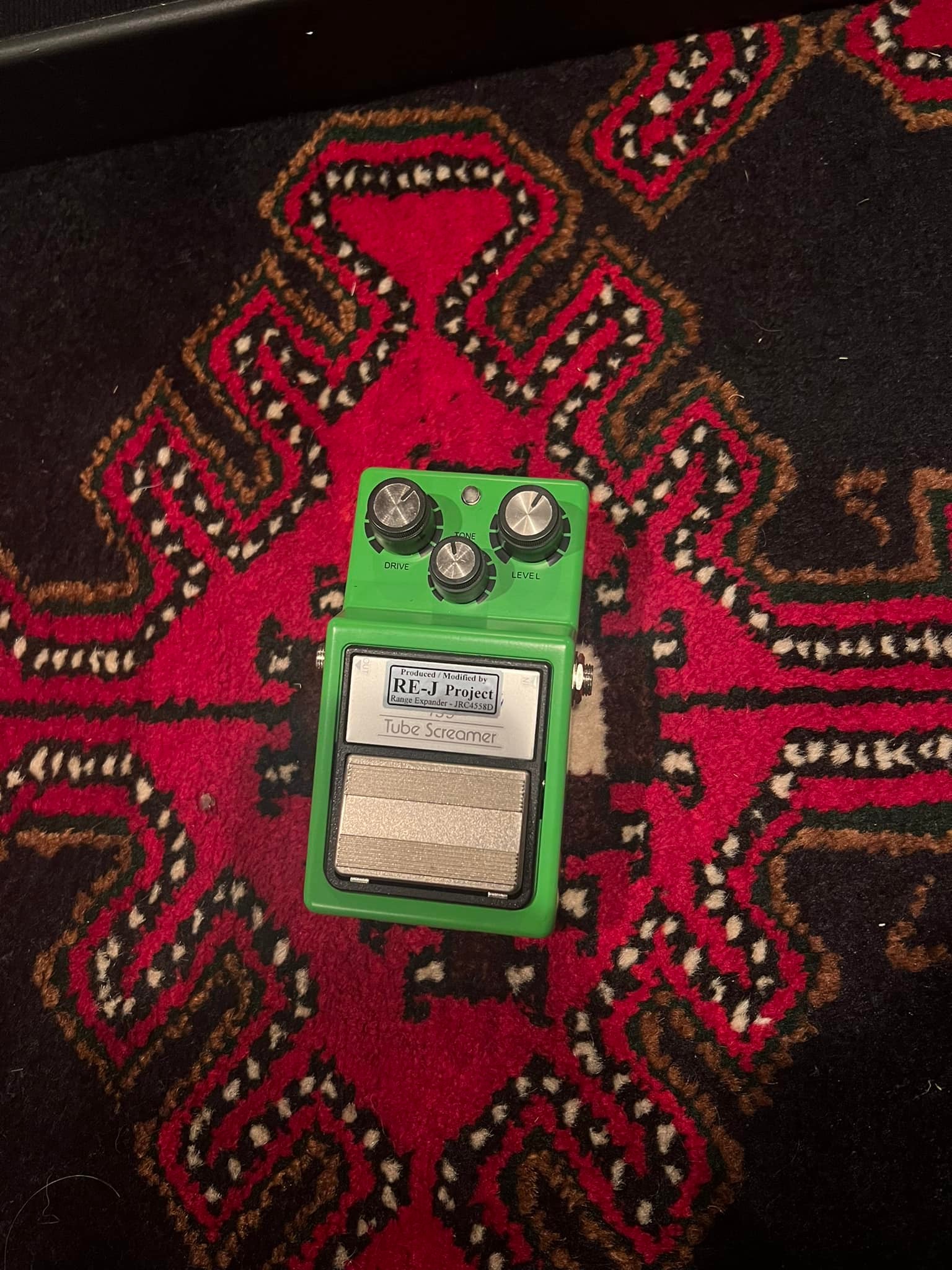 What is the silver mod on an analog man ts9 turbo?