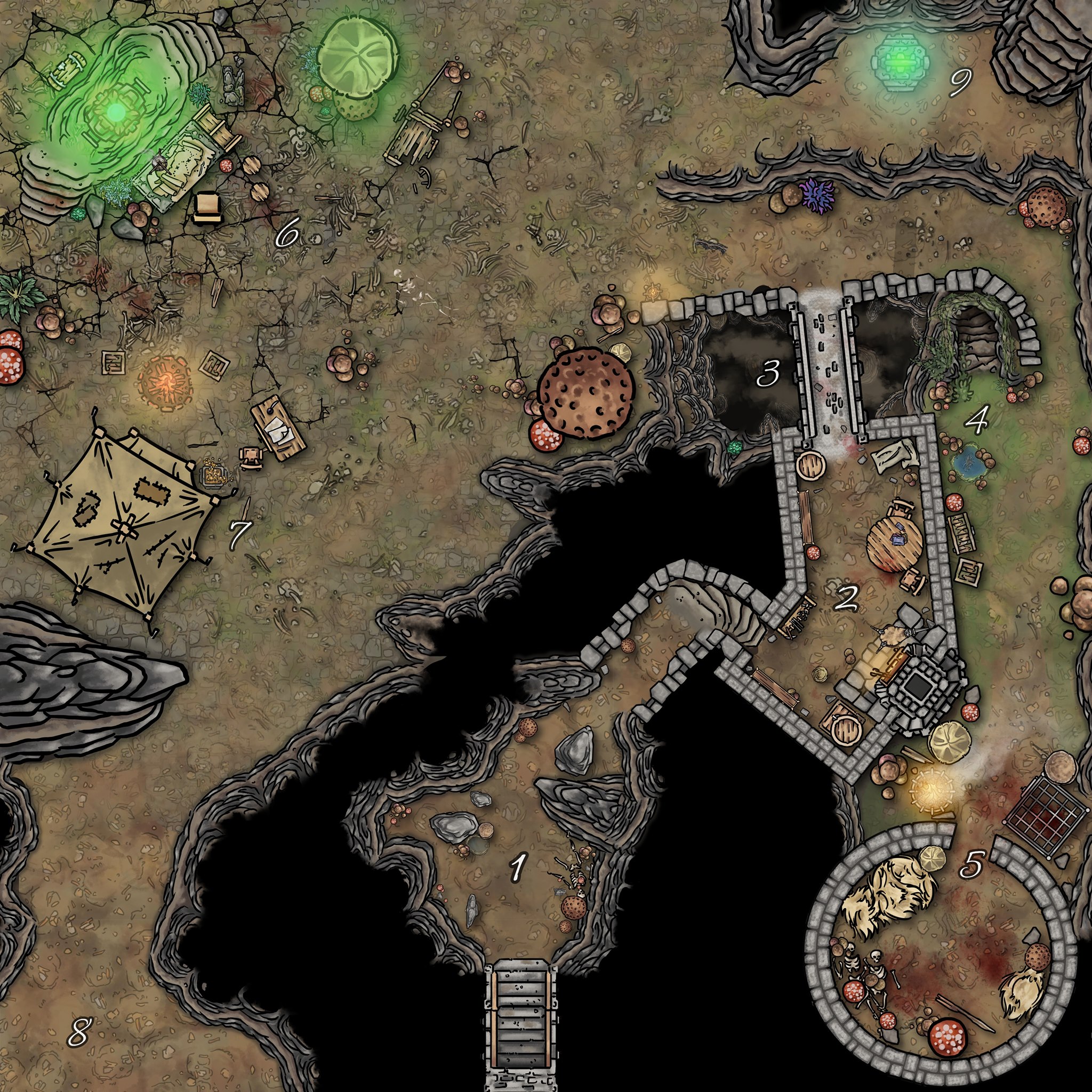 Moonfall Maps
