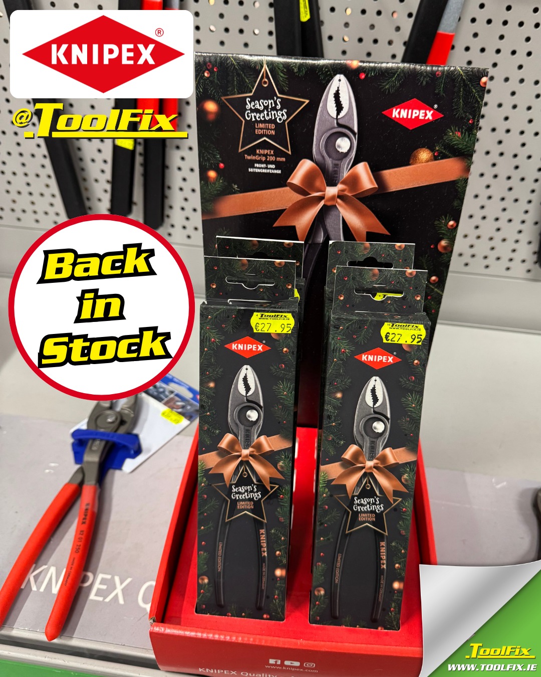 ToolFix - 🚨 BACK IN STOCK 🚨 The Knipex Limited Edition... | Facebook