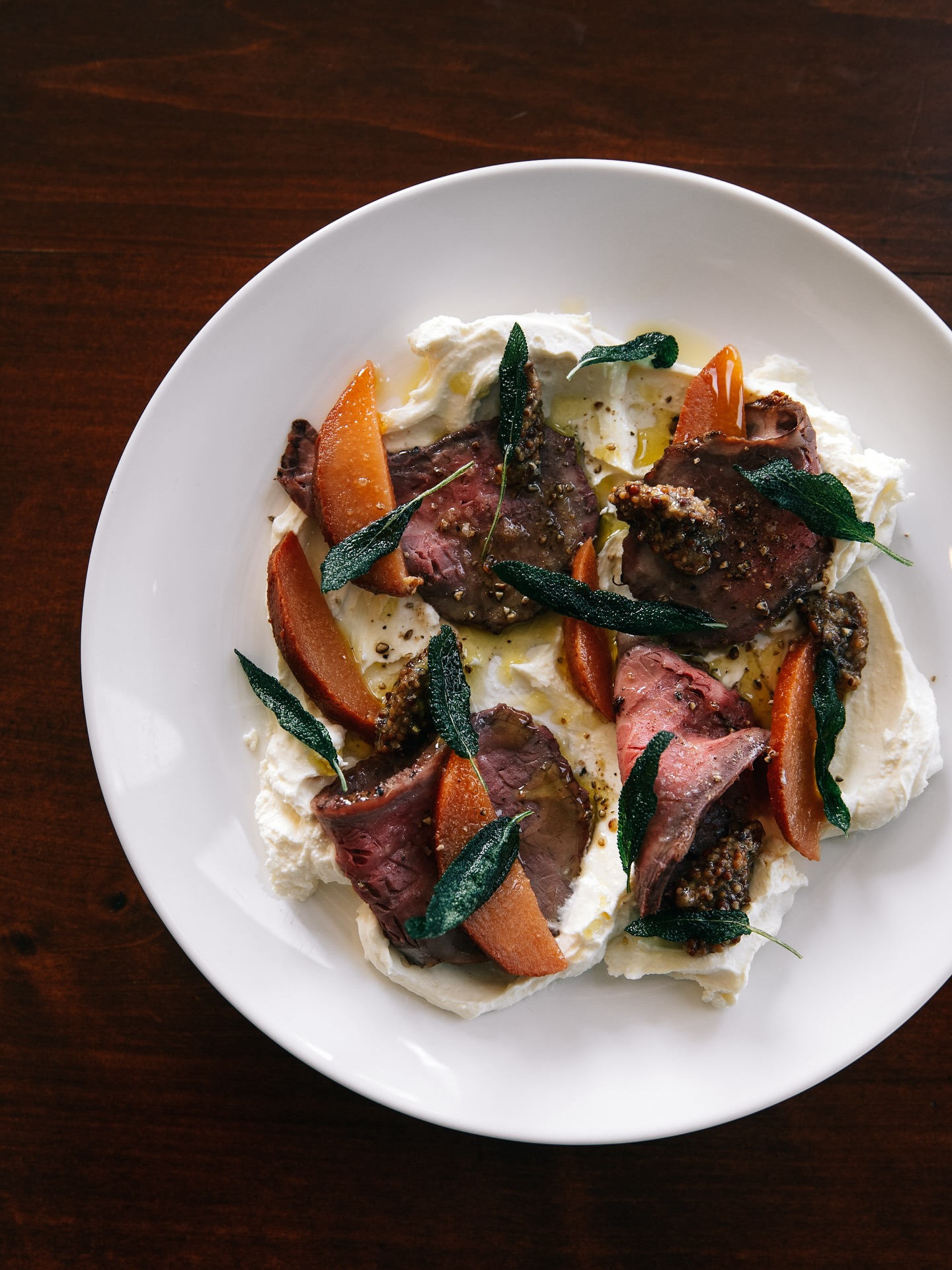 Timbre - We slowly roasted some whole wagyu rump caps over woodfire and ...