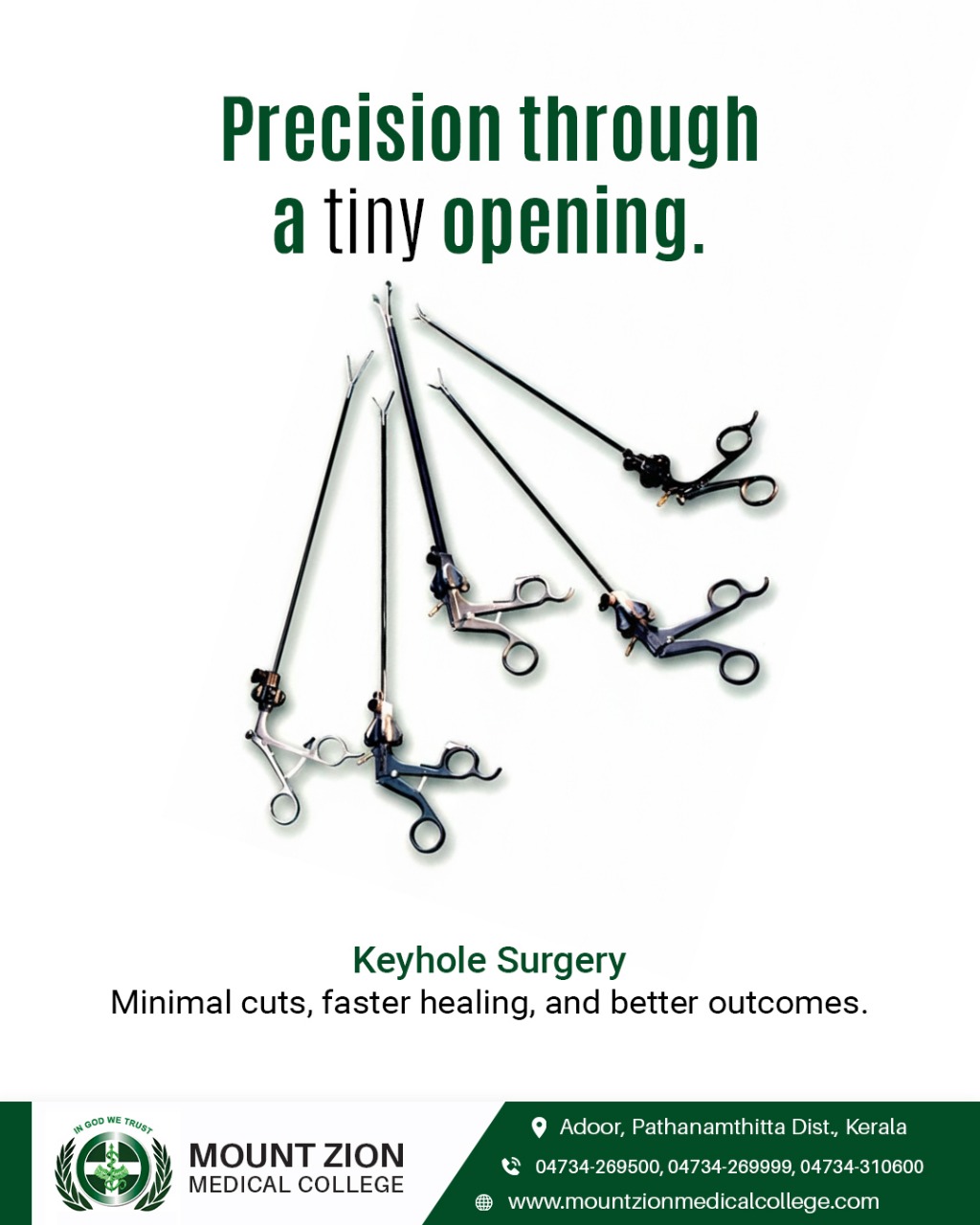 Mount - Did you know modern surgery doesn’t always need big cuts ...