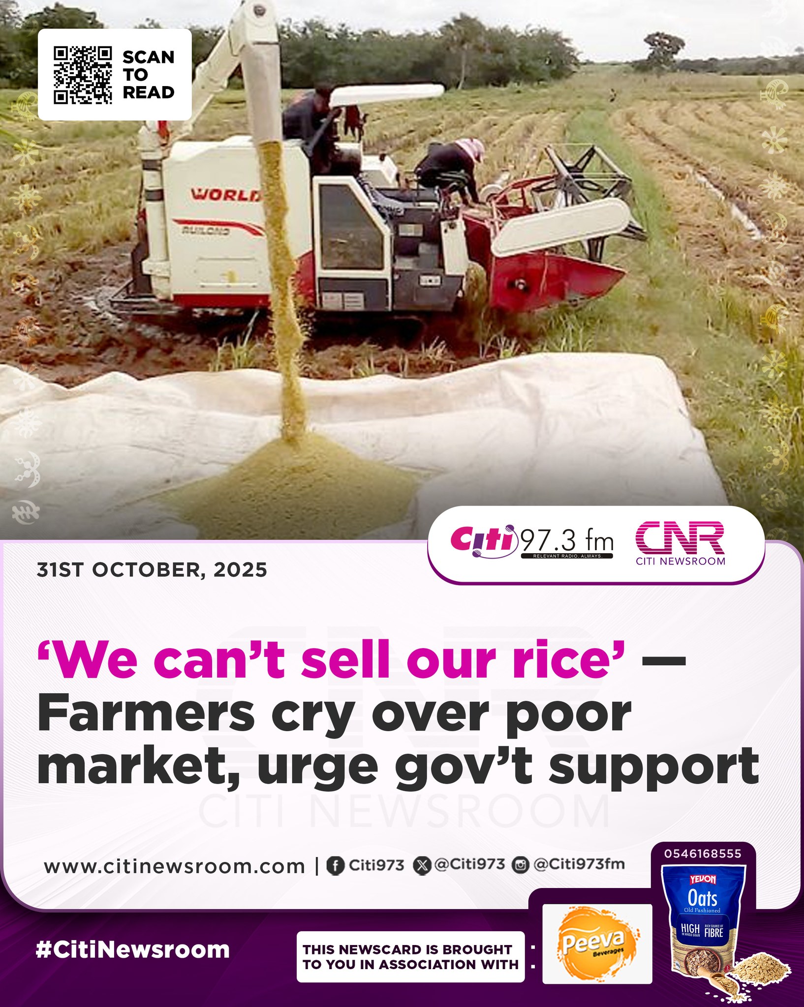 Citi 97.3 FM - Rice farmers across Ghana are decrying the... | Facebook