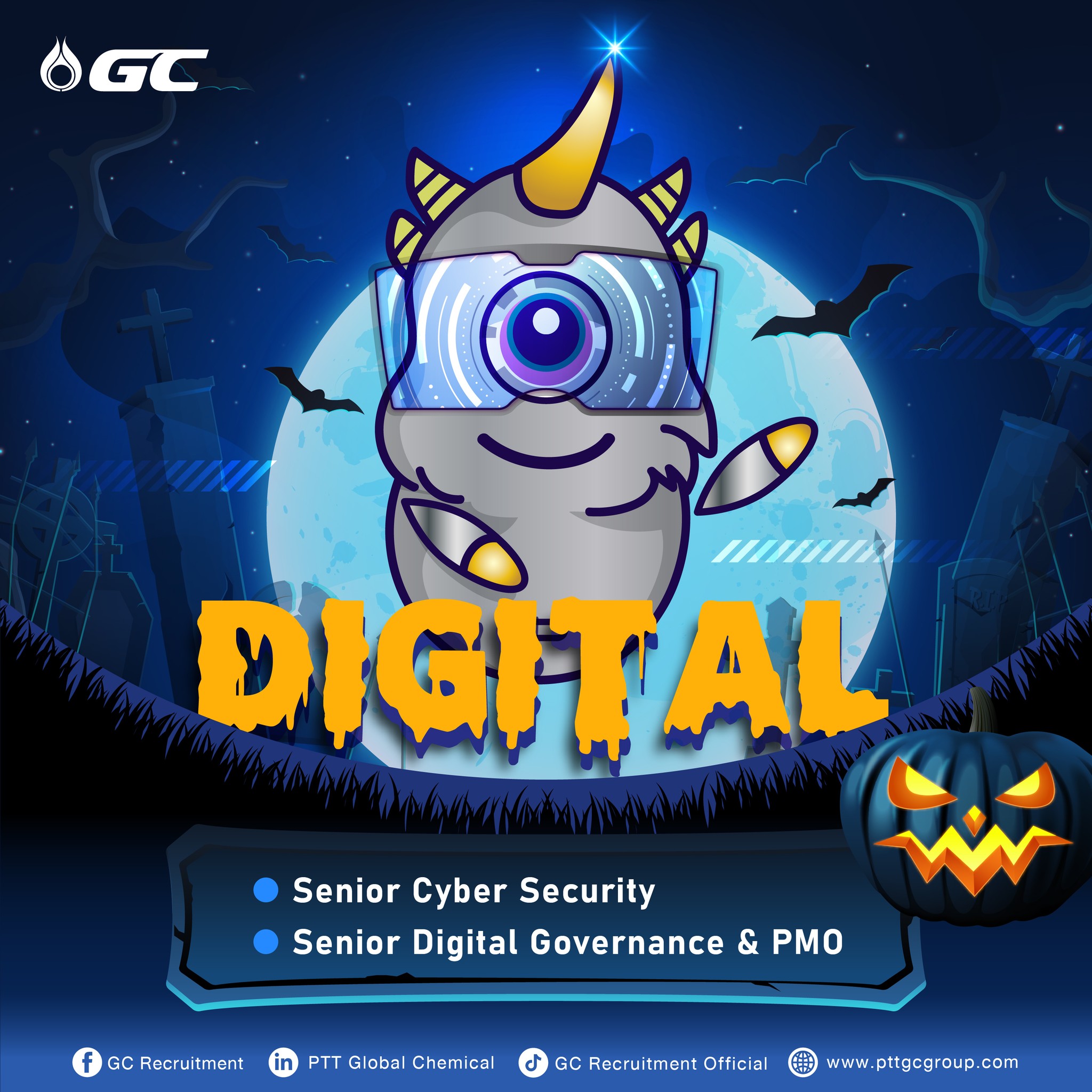 GC - Digital Senior Cyber Security https://careers.pttgcgroup.com/job ...