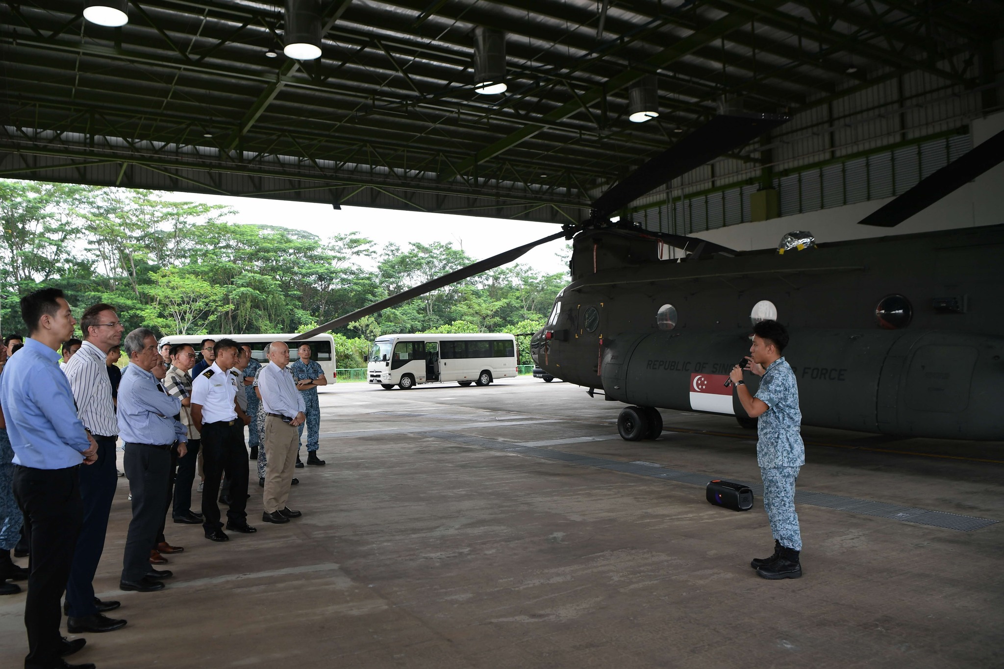 Ministry of Defence, Singapore (MINDEF) - Visitors learning more about ...