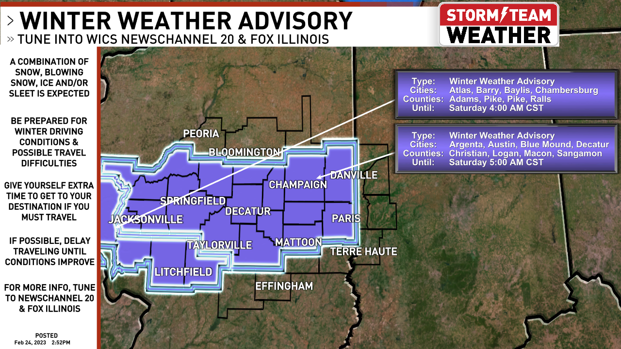 Meteorologist Sarah Converse - ** A wintry mix is expected later ...