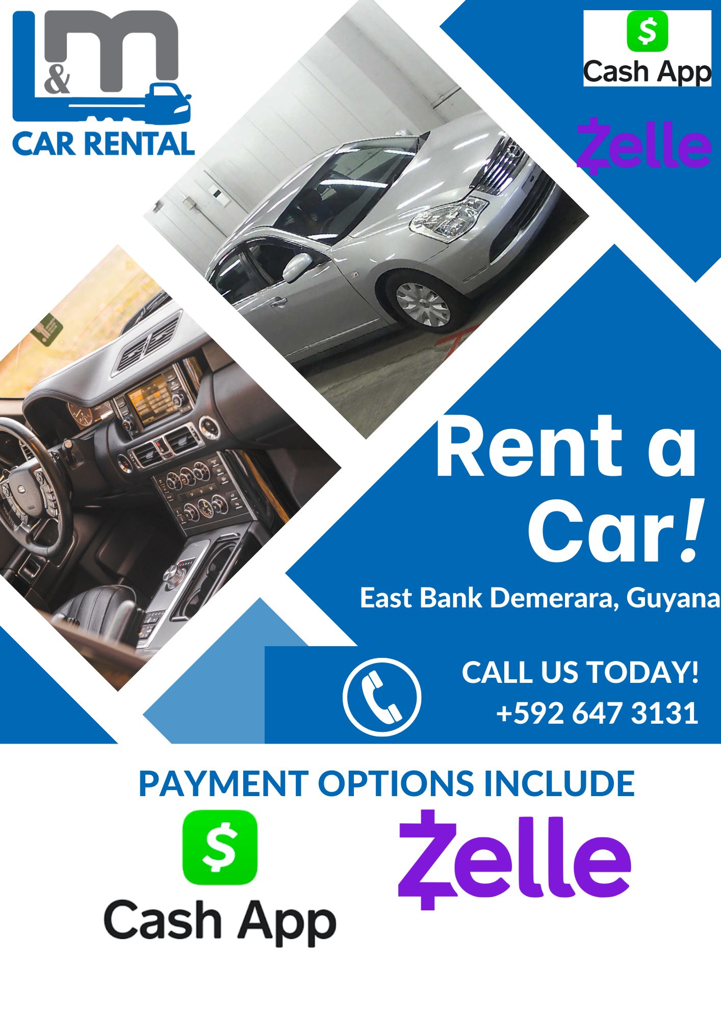 L & M Car Rental Guyana | Providence
