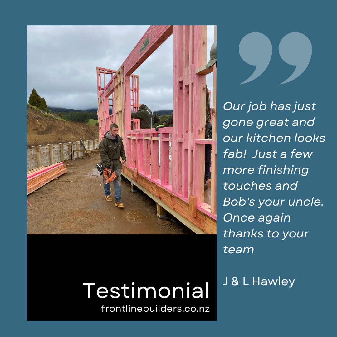 Frontline Builders Ltd | New Plymouth