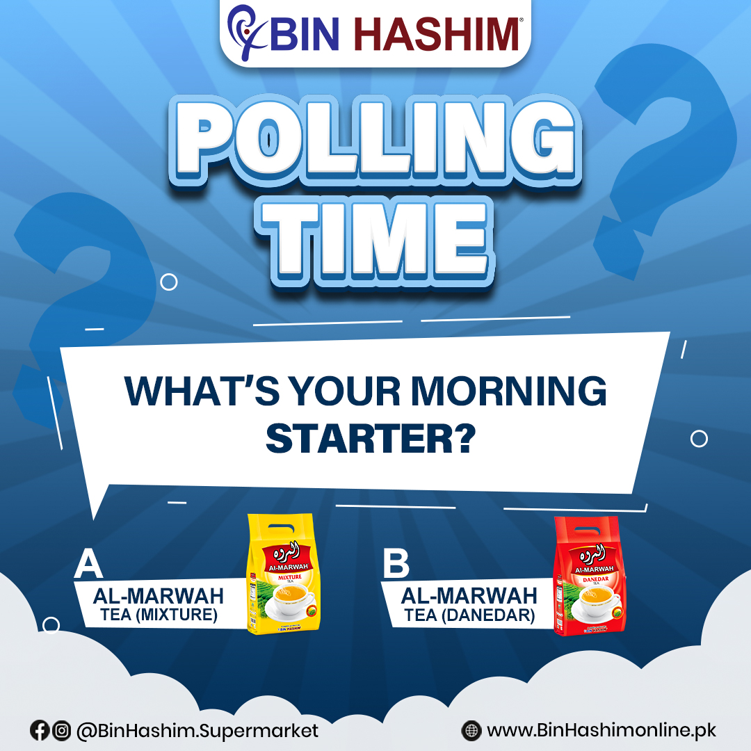 Bin - ☀️ Tea Lovers, It’s Polling Time! ☕ Your mornings deserve the ...