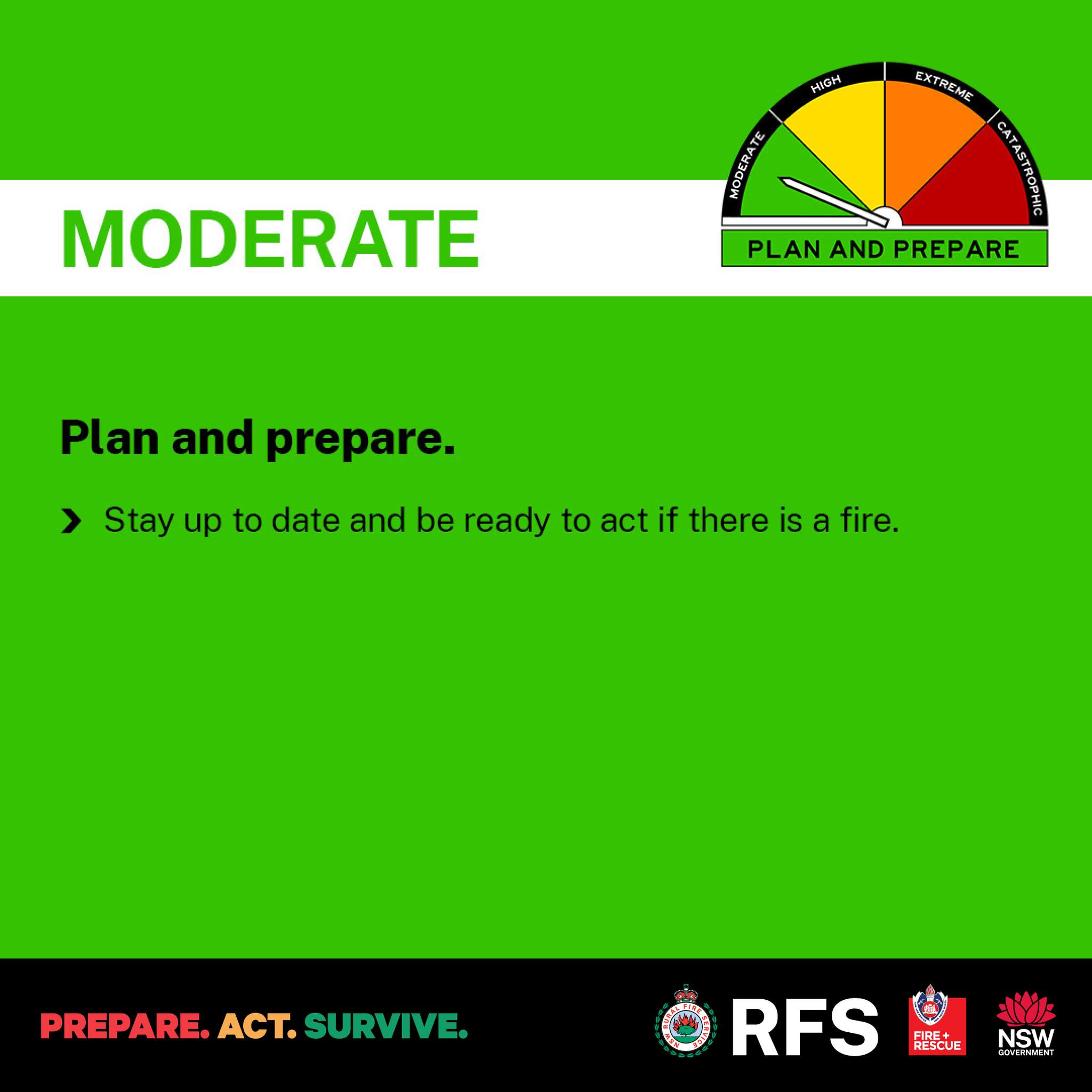 MODERATE Fire... - NSW Rural Fire Service Tamworth District | Facebook