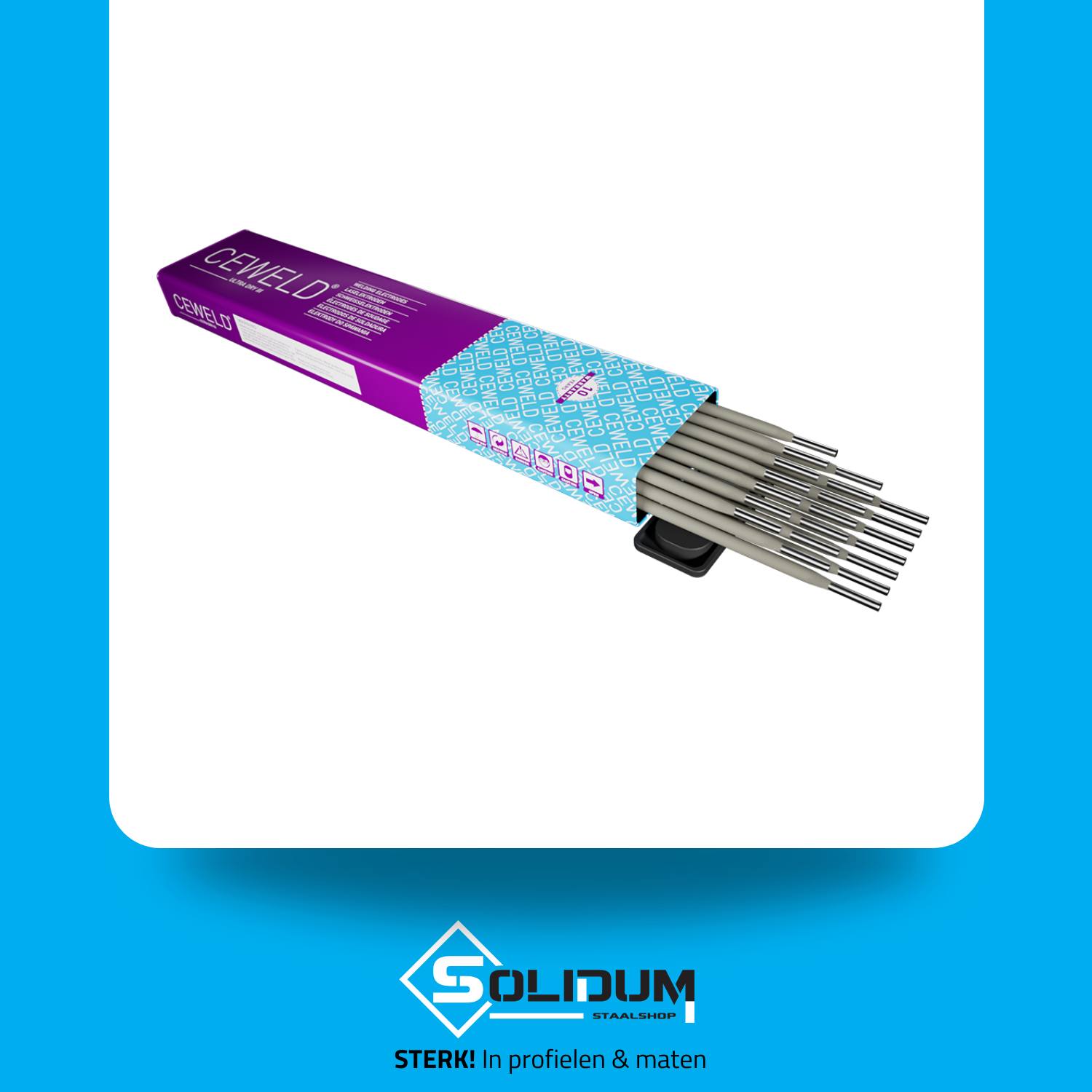 Solidum - 𝗖𝗘𝗪𝗘𝗟𝗗 𝗹𝗮𝘀𝗲𝗹𝗲𝗸𝘁𝗿𝗼𝗱𝗲𝗻 CEWELD elektroden verkrijgbaar in 2,5 mm ...