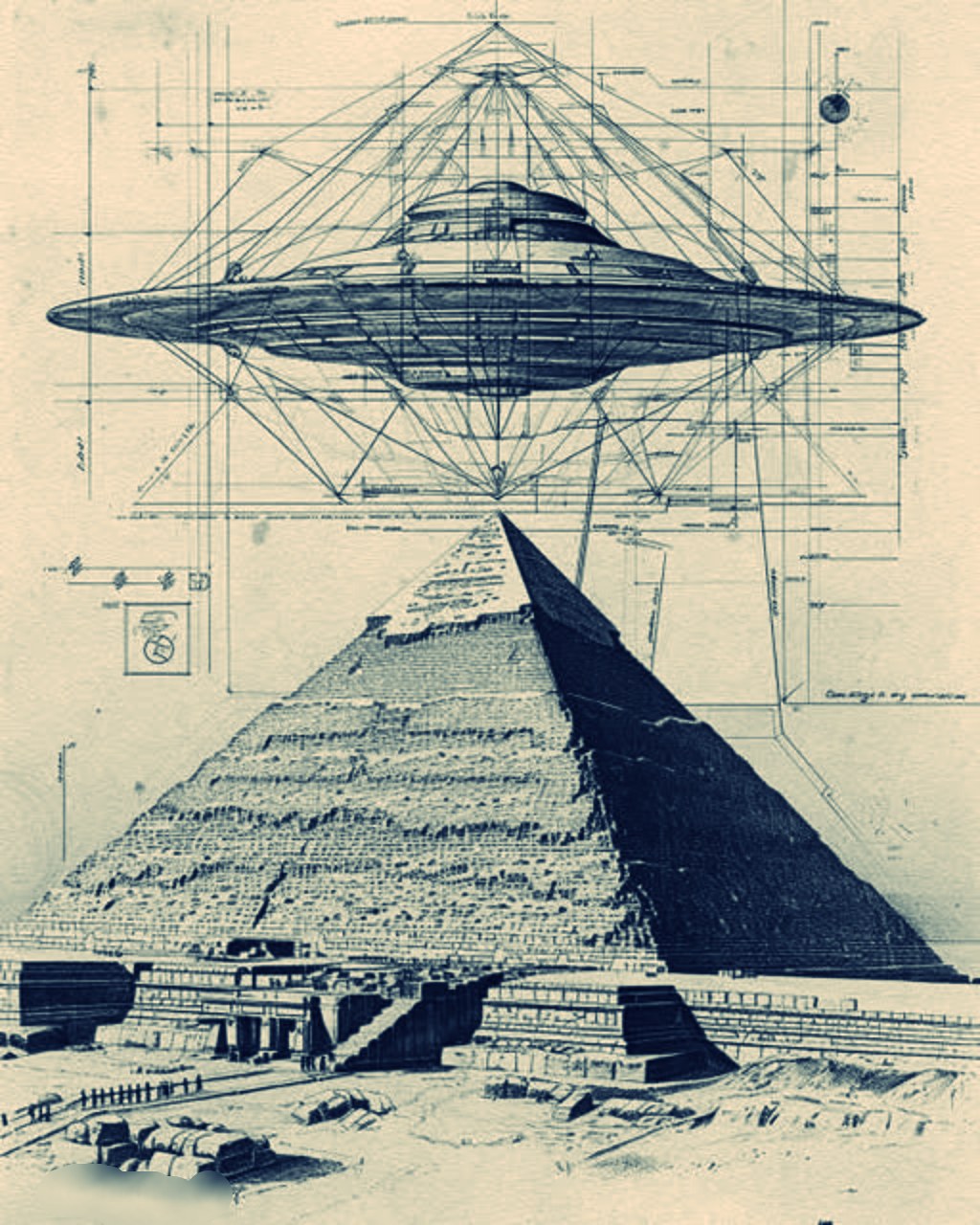Ancient Archaeology & Liminal Spaces | This stunning schematic merges ...