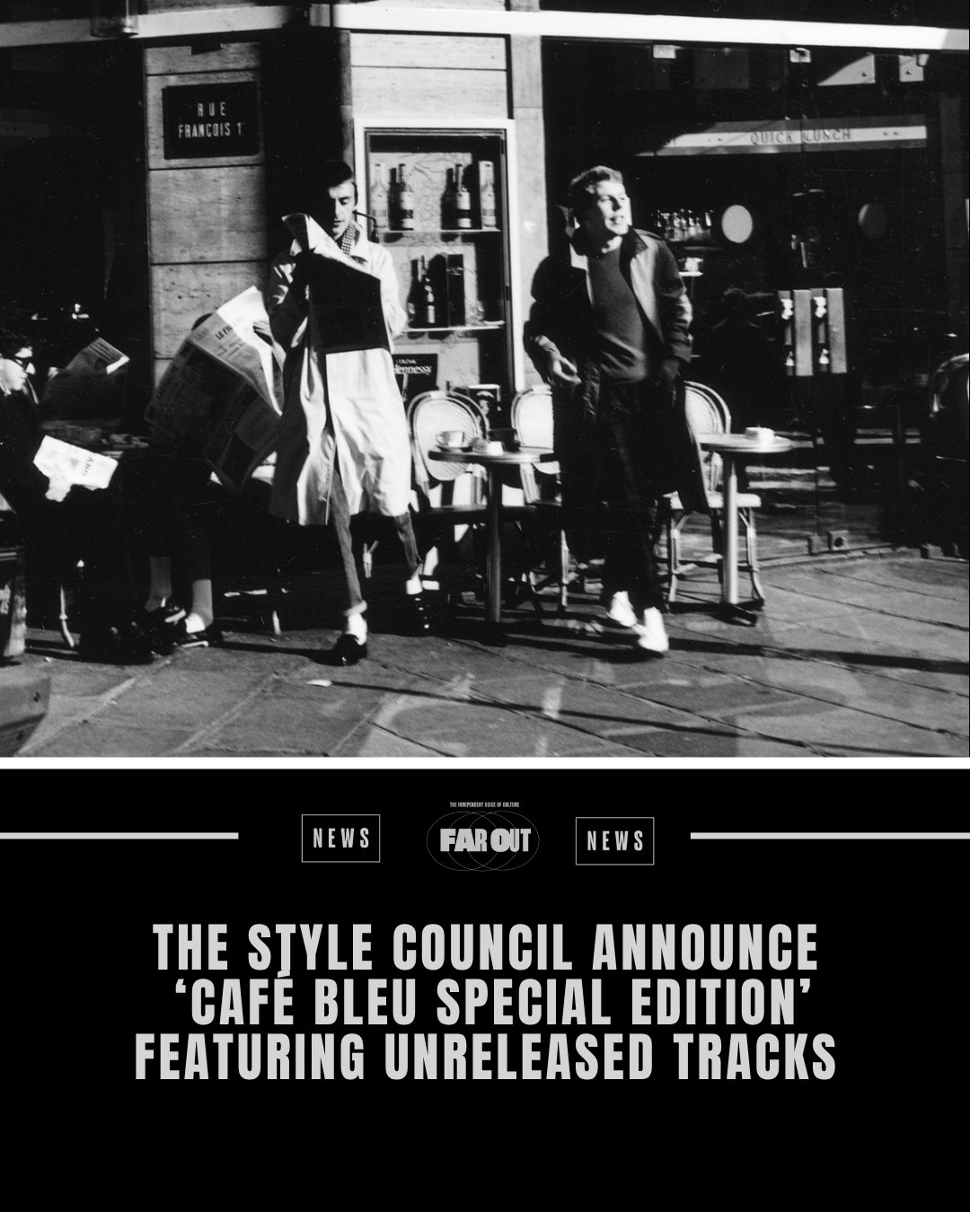 The Style Council have now released the physical versions of 'Café