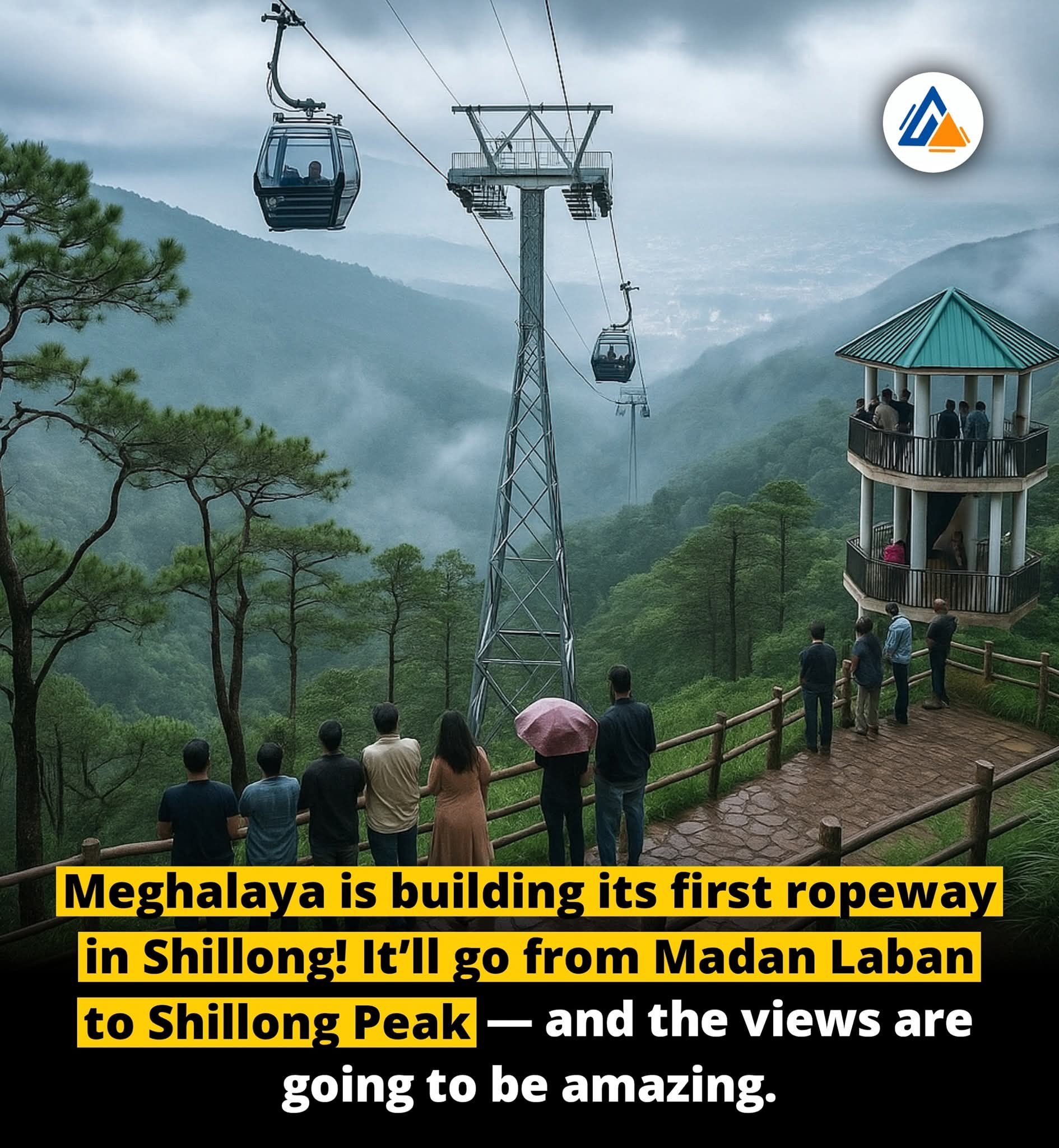 NEWS OF CHANGLANG | 🚡 Meghalaya’s First Ropeway is Coming Soon | Facebook