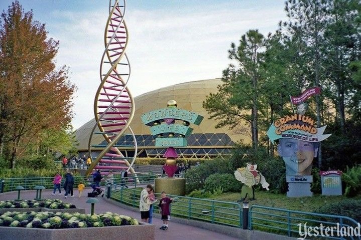 History - Outside of the Wonders of Life pavilion at Epcot Center, 2000 ...