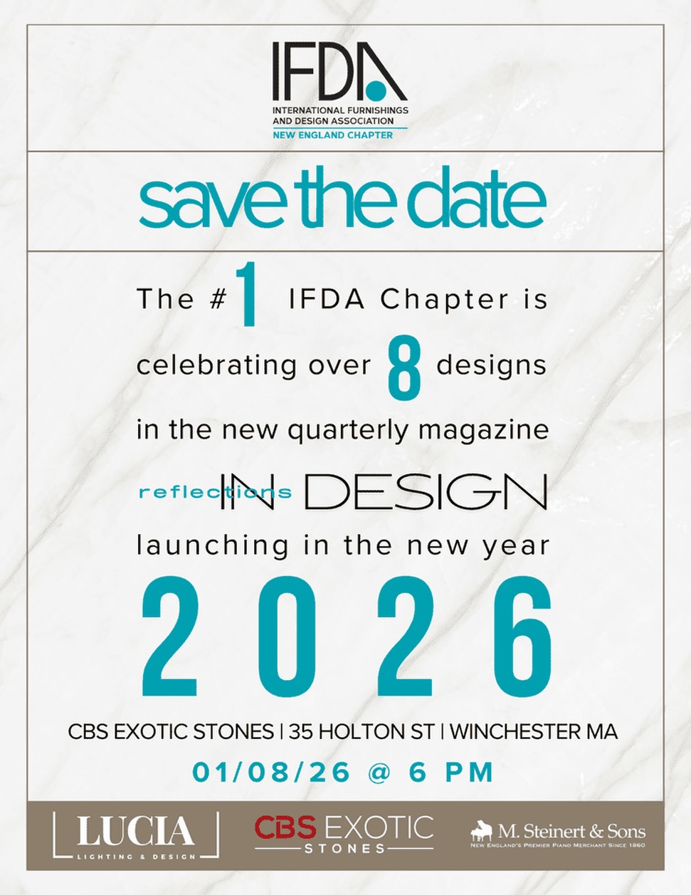 SAVE THE DATE We’re stepping into... - IFDA New England | Facebook
